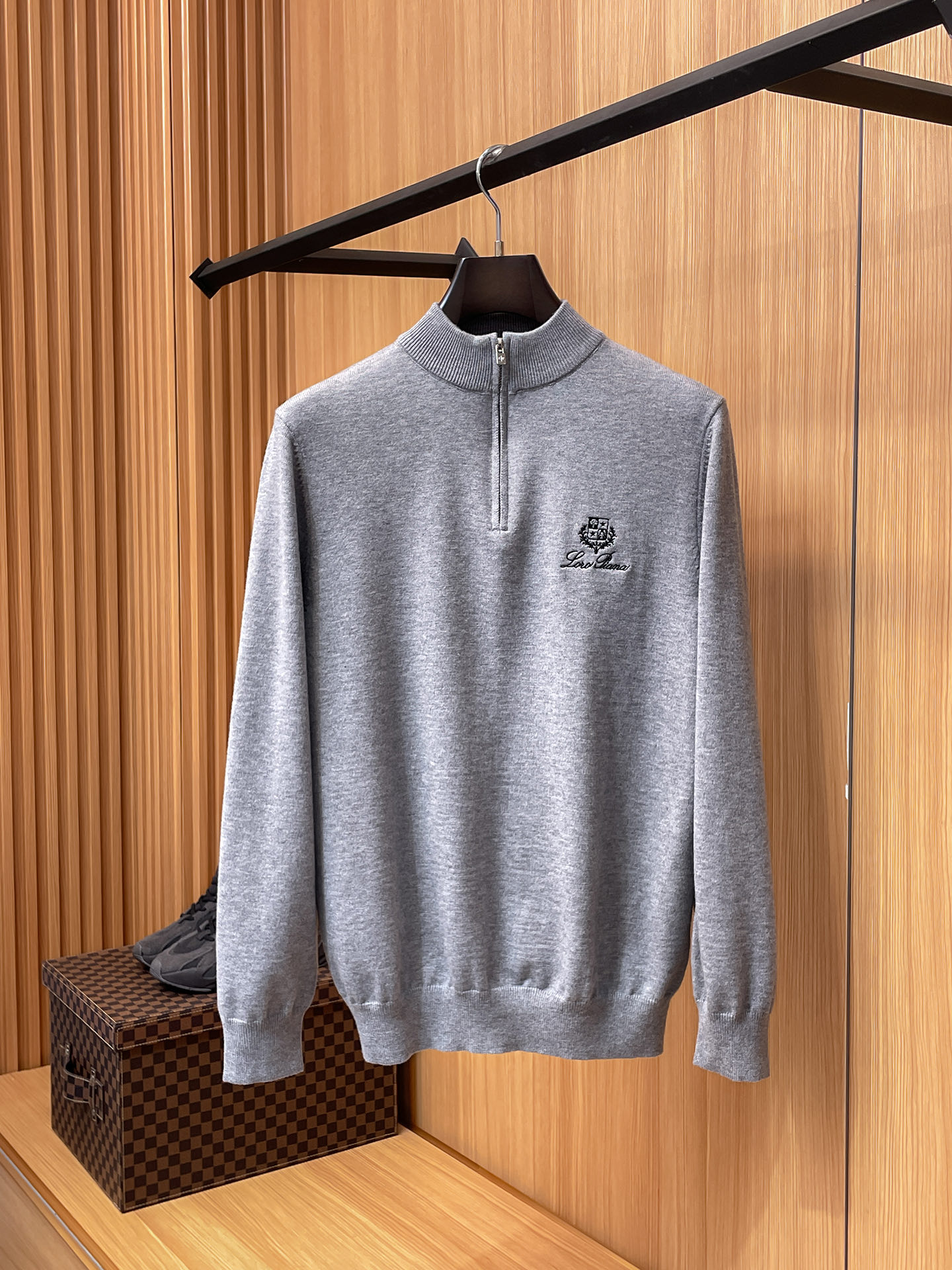 Loro Piana Basic Clothing Wool Black M-l-xxxl