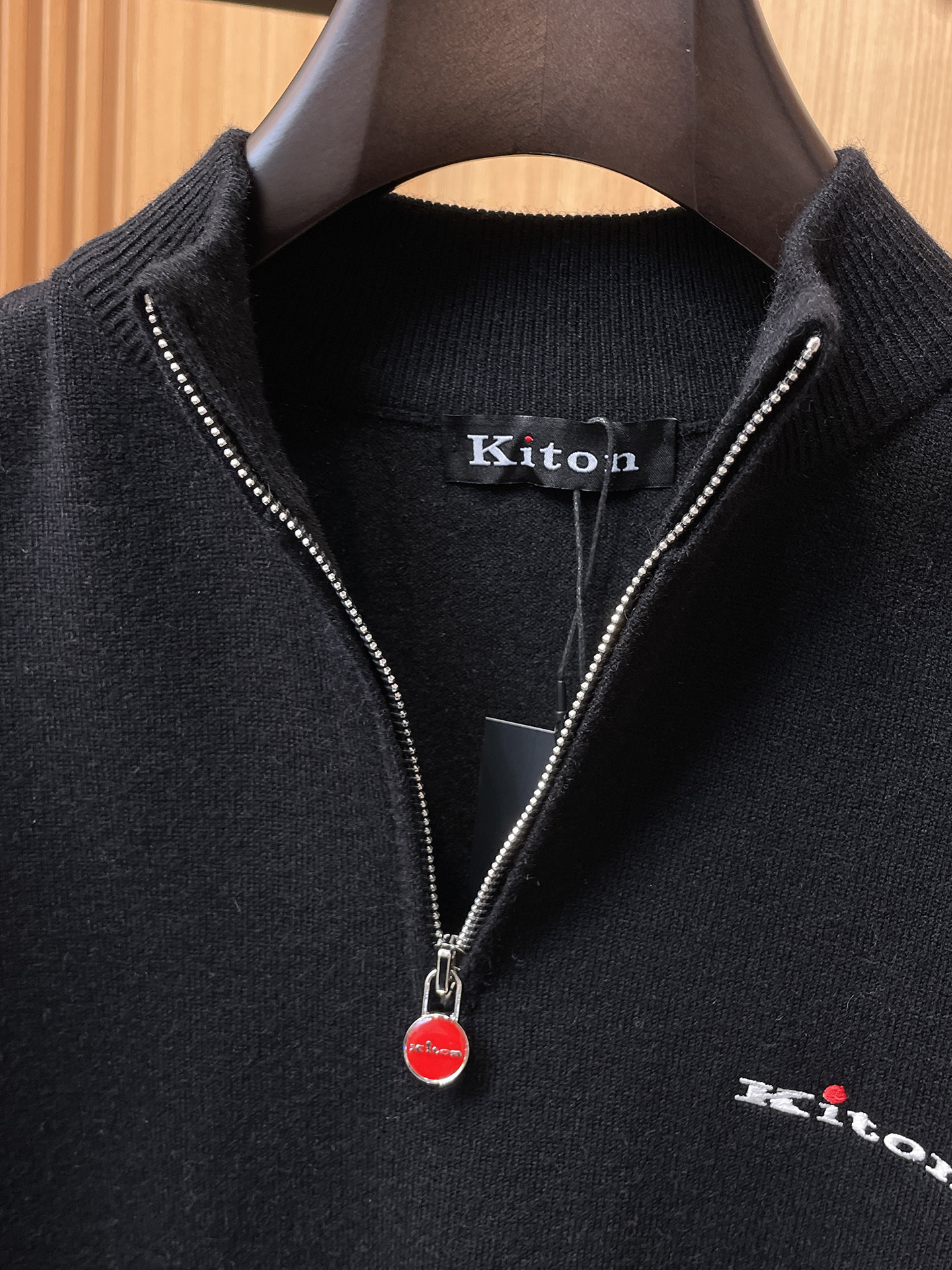 Kiton Basic Clothing Wool Black M-l-xxxl