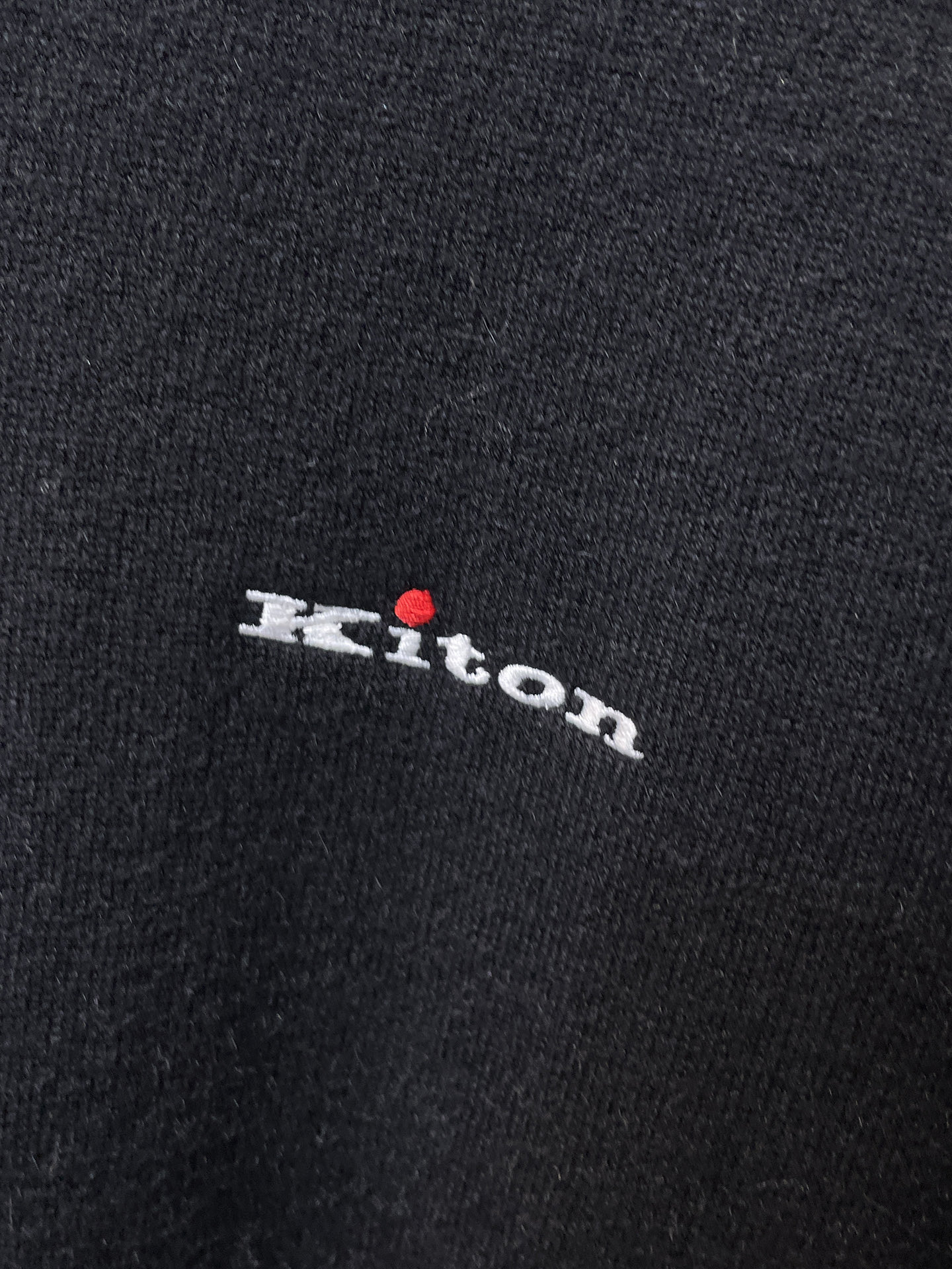 Kiton Basic Clothing Wool Black M-l-xxxl