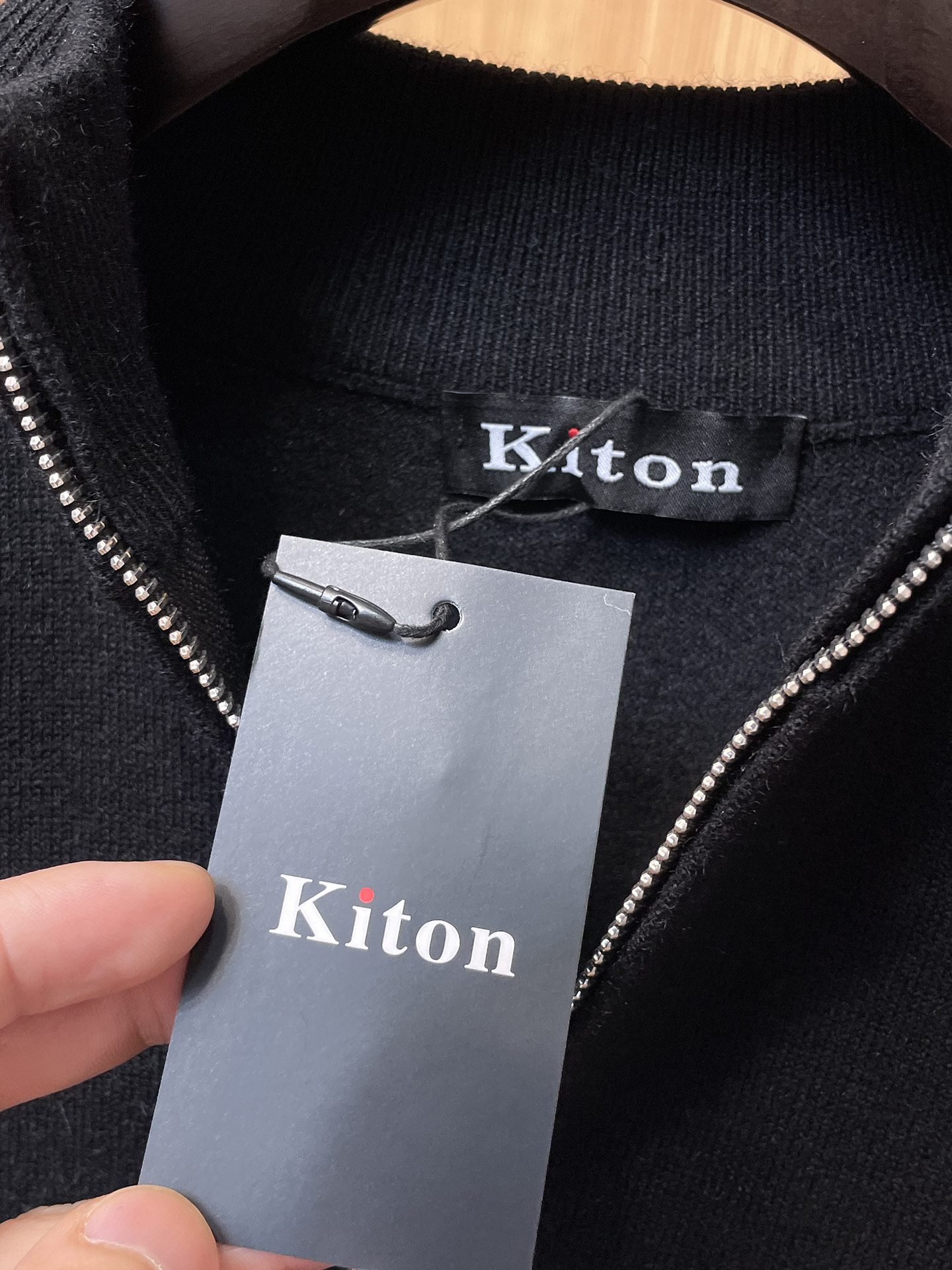 Kiton Basic Clothing Wool Black M-l-xxxl