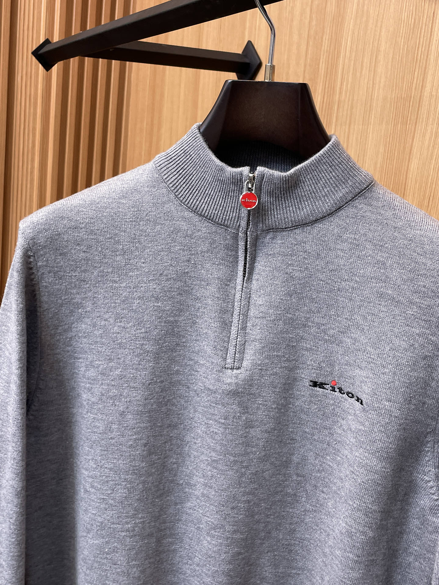 Kiton Basic Clothing Wool Black M-l-xxxl