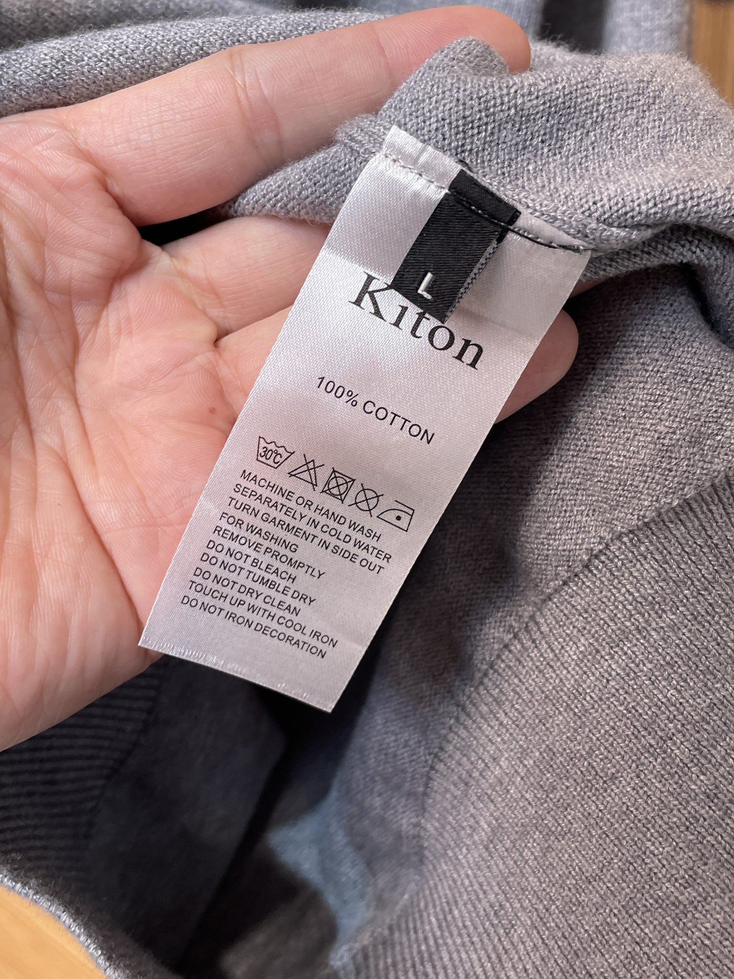 Kiton Basic Clothing Wool Black M-l-xxxl