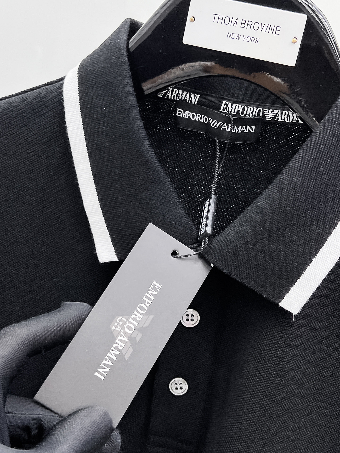 Armani Male Basic Clothing Cotton Black S-m-l-xl-xxl