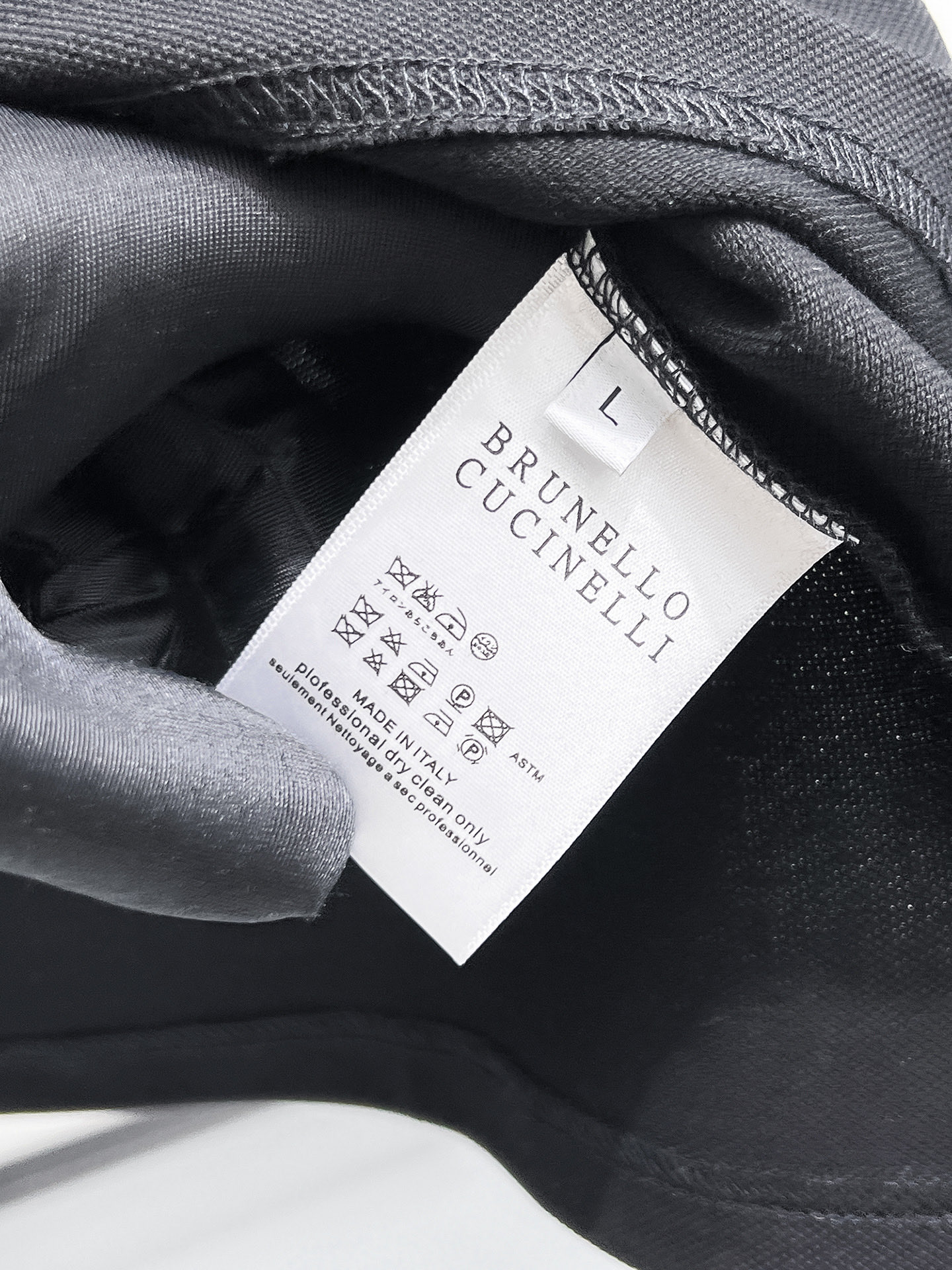 Brunello Cucinelli Male Basic Clothing Cotton Black S-m-l-xl-xxl