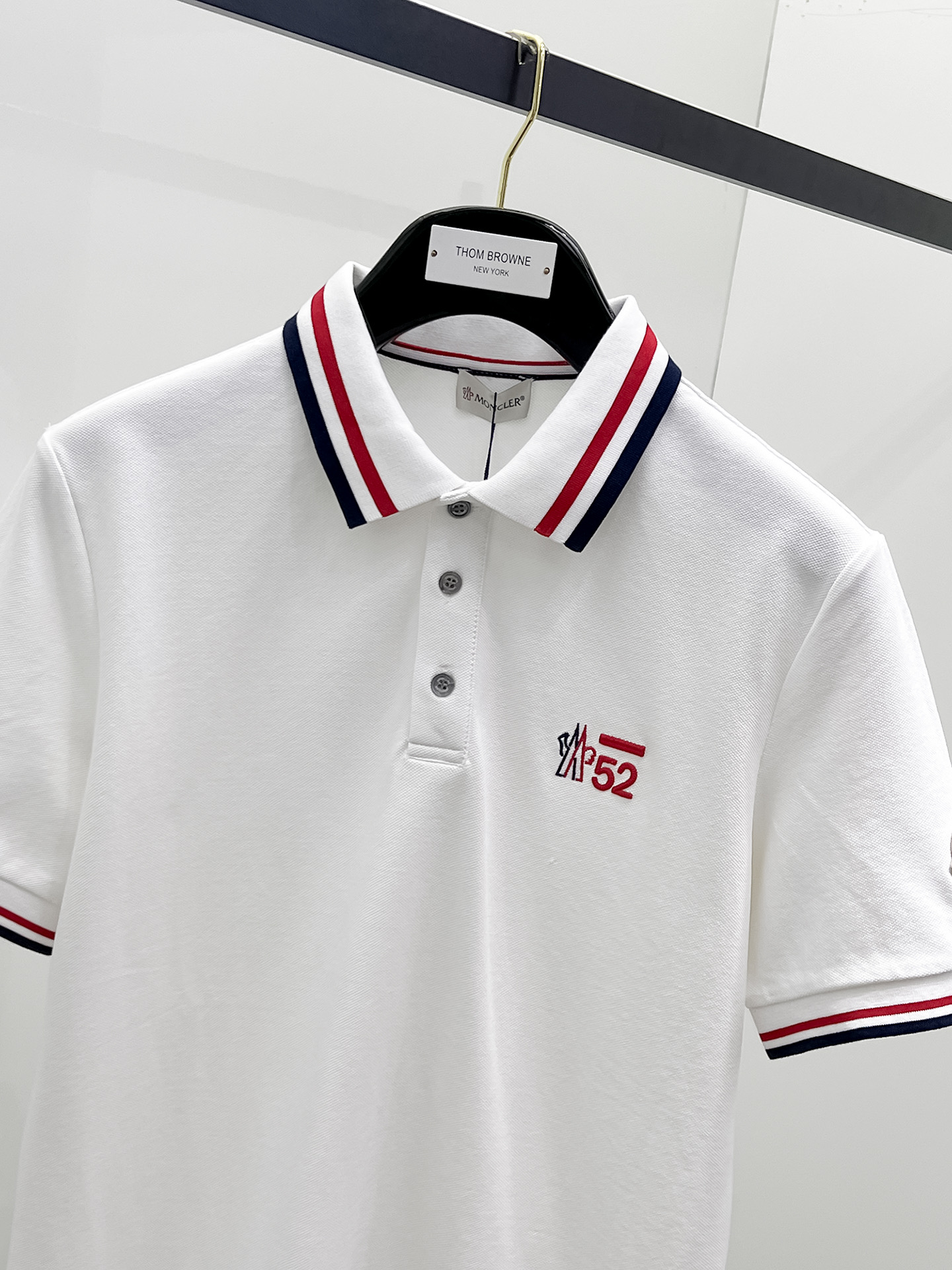 Moncler Male Basic Clothing Cotton Black S-m-l-xl-xxl