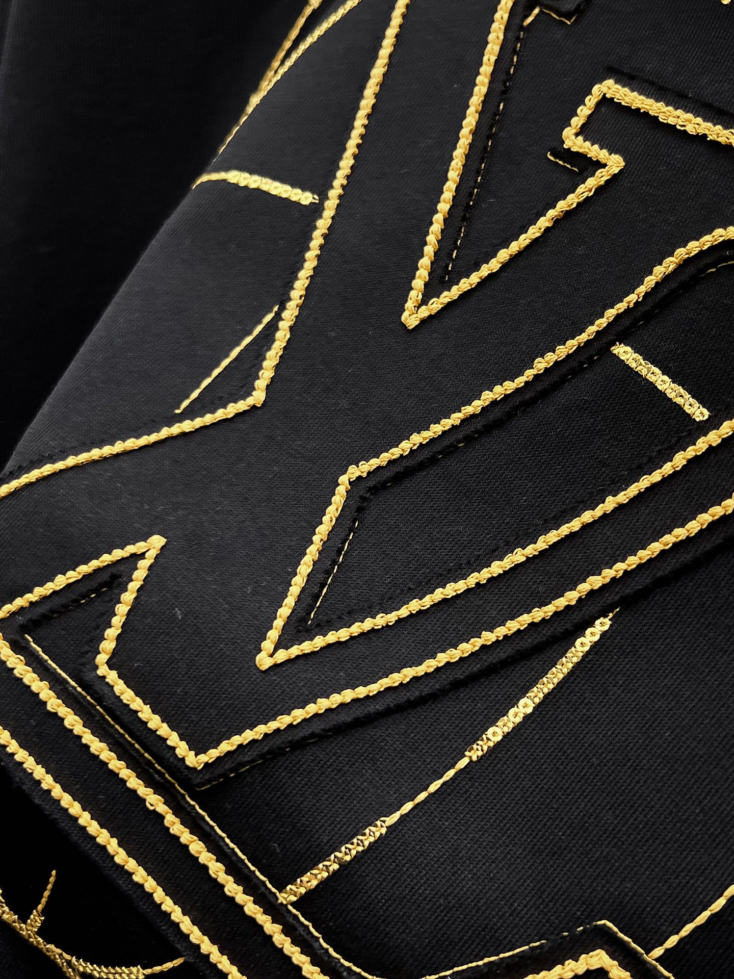 Louis Vuitton Basic Clothing Cotton Black S-m-l-xl