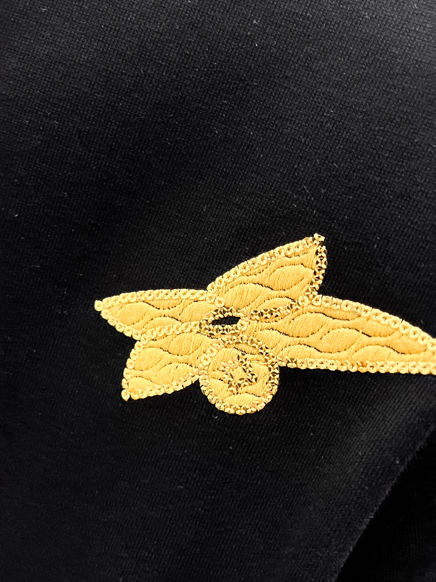 Louis Vuitton Basic Clothing Cotton Black S-m-l-xl