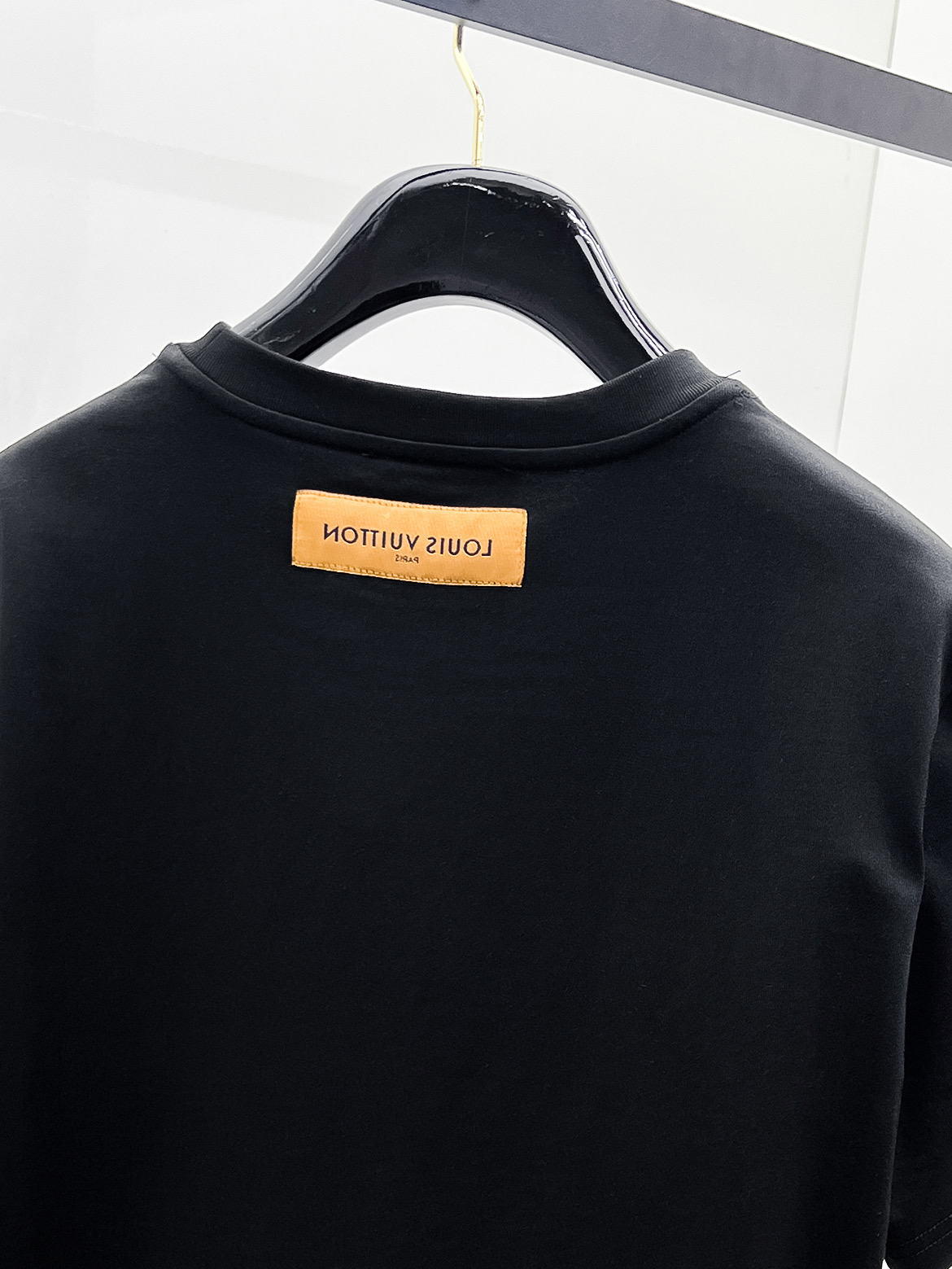 Louis Vuitton Basic Clothing Cotton Black S-m-l-xl