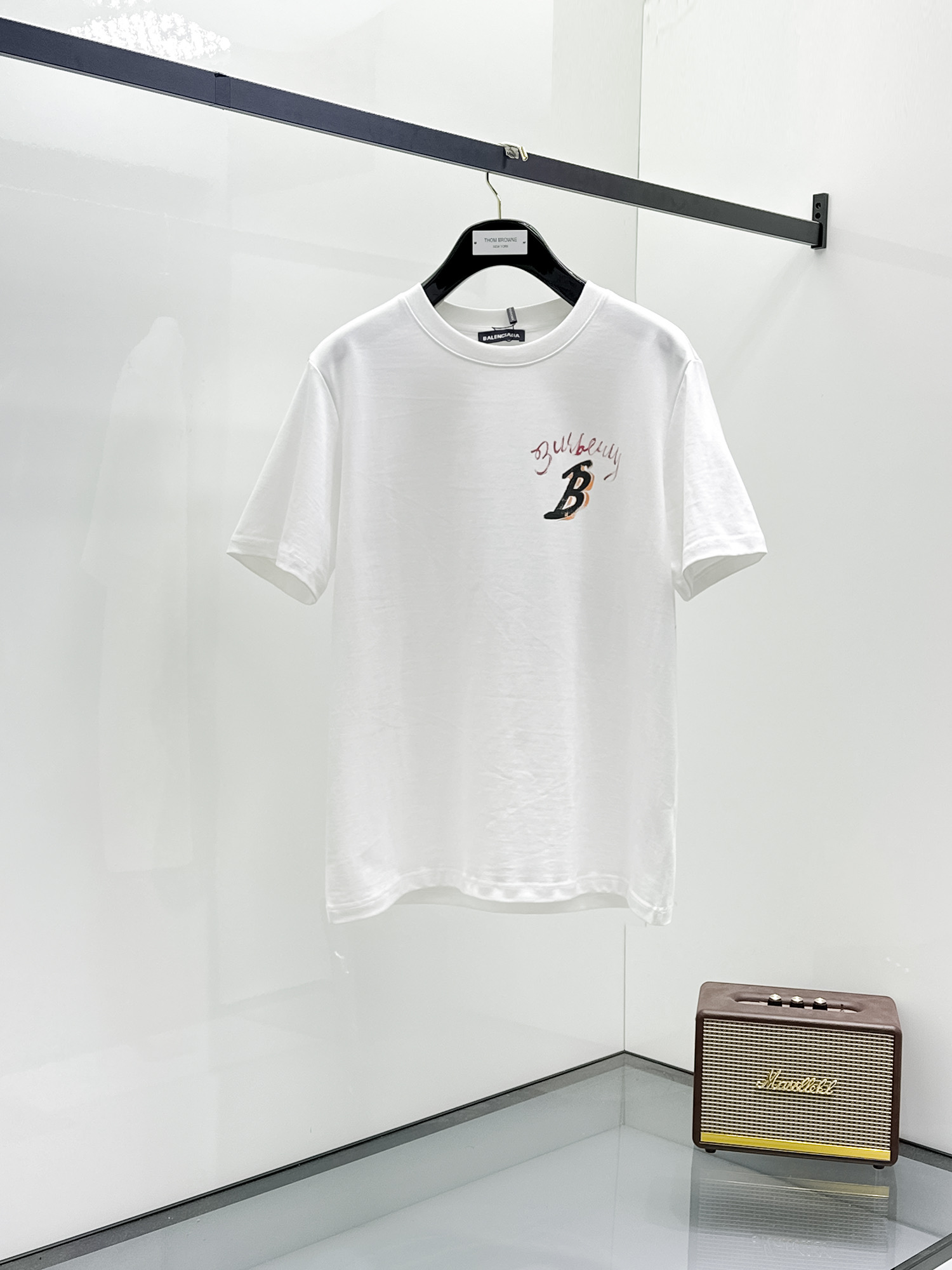 Burberry Basic Clothing Cotton Black S-m-l-xl