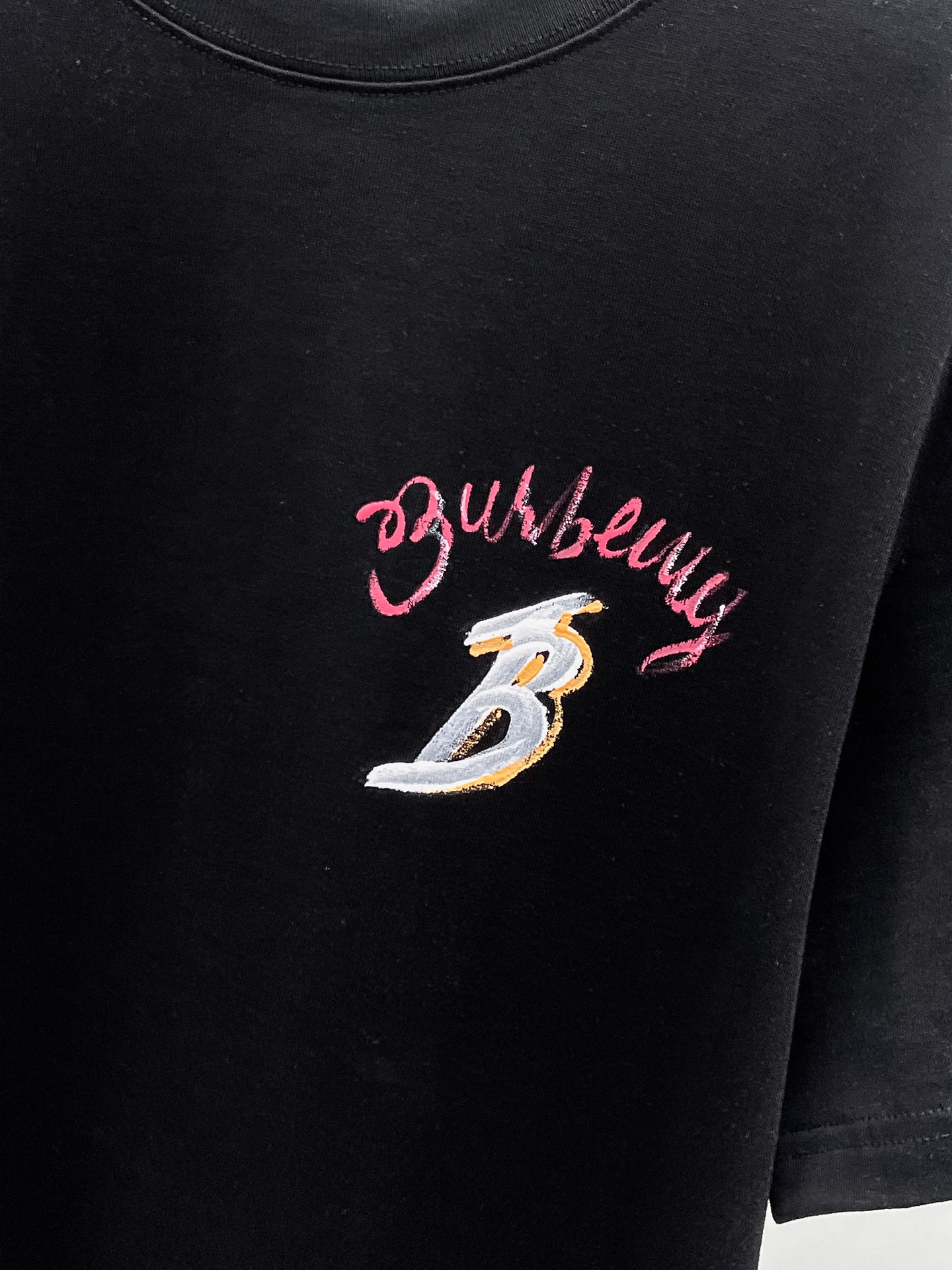 Burberry Basic Clothing Cotton Black S-m-l-xl