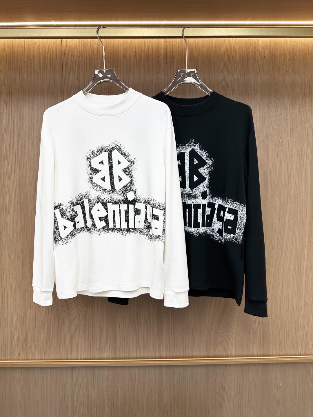 Balenciaga Basic Clothing Cotton Black Printed S-m-l-xl-xxl