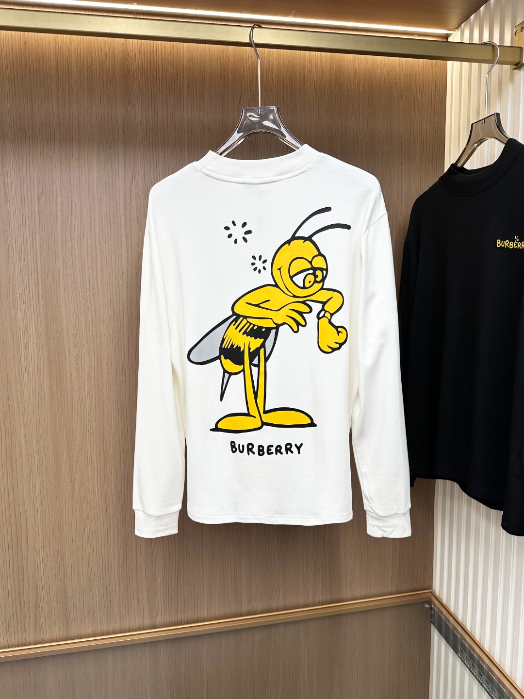 Burberry Male Basic Clothing Cotton Black Printed S-m-l-xl-xxl