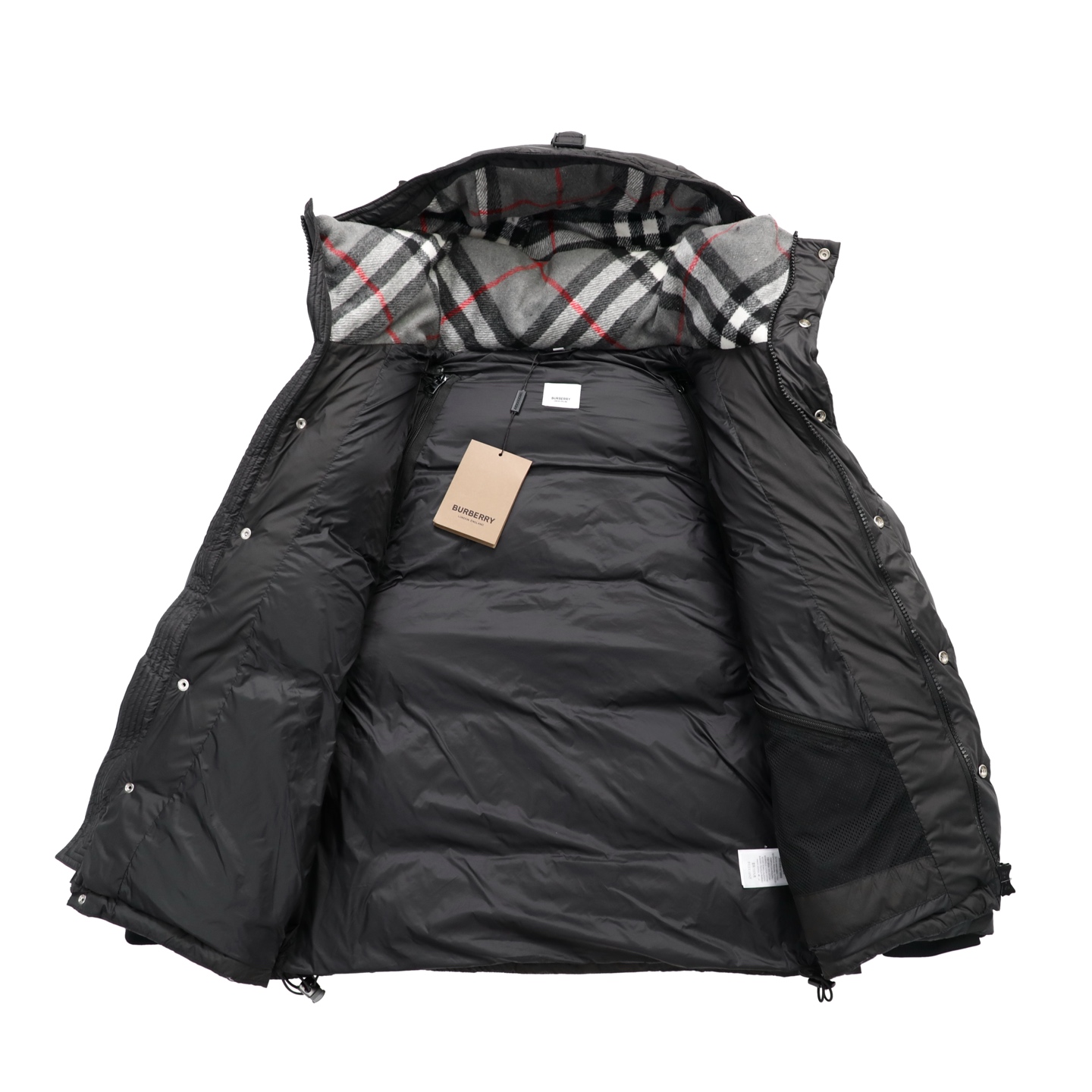 Burberry Couple Vest Cashmere Black Hooded S-m-l-xl-xxl