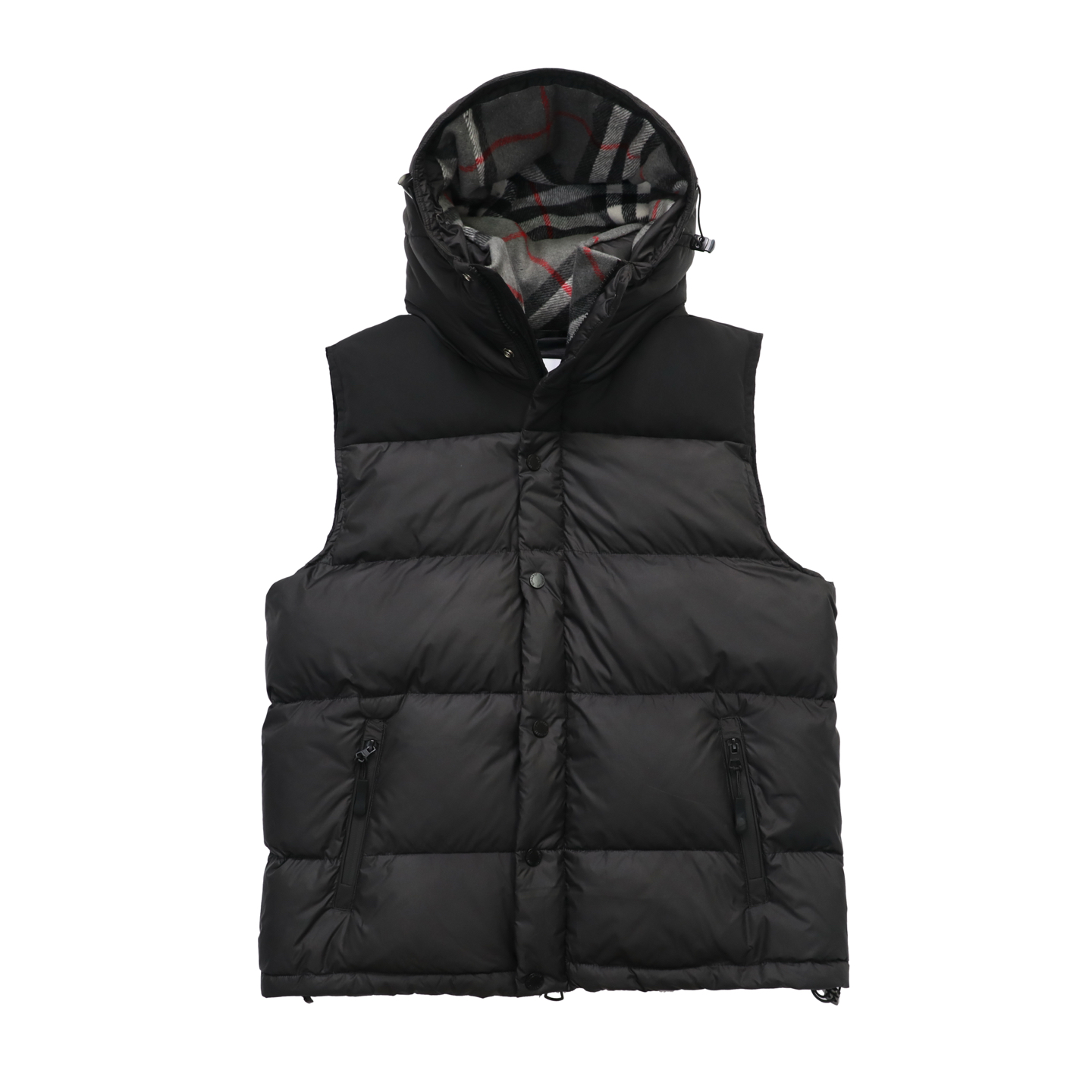 Burberry Couple Vest Cashmere Black Hooded S-m-l-xl-xxl