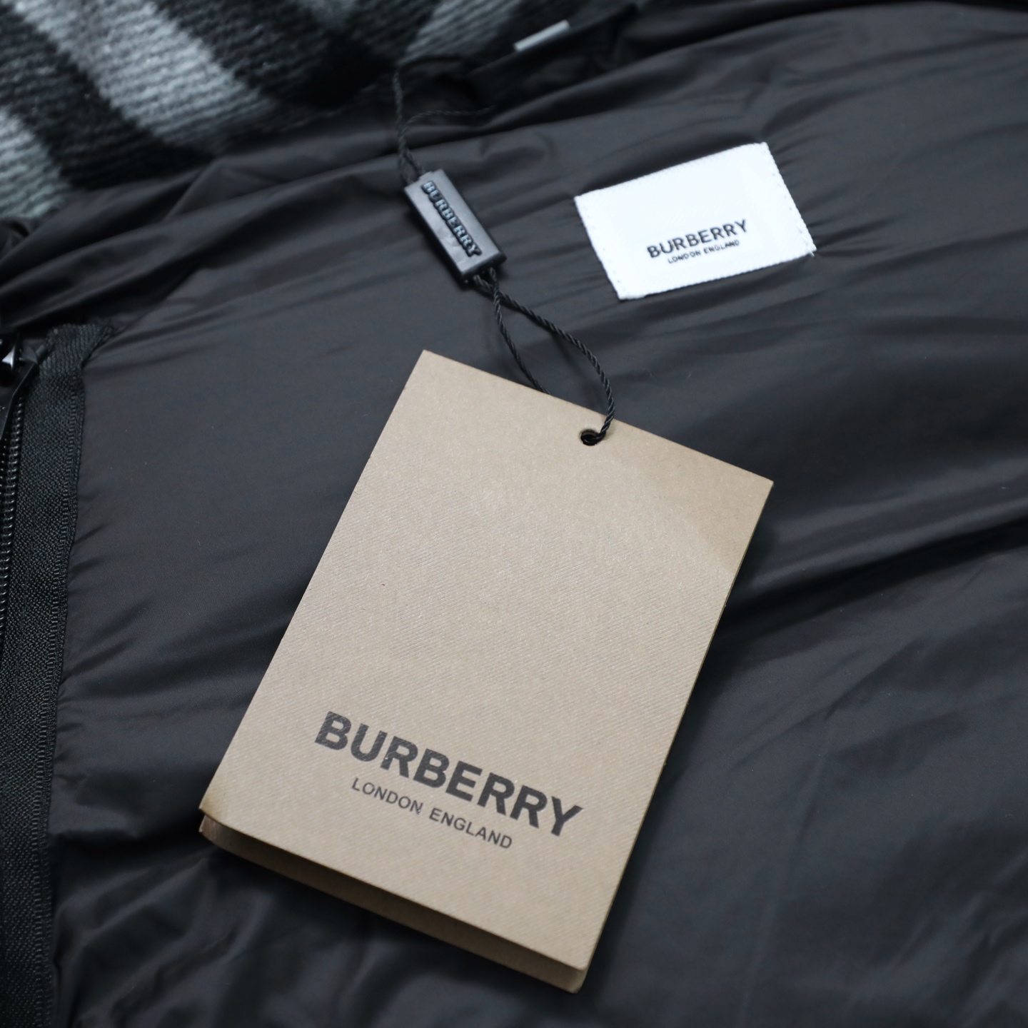 Burberry Couple Vest Cashmere Black Hooded S-m-l-xl-xxl