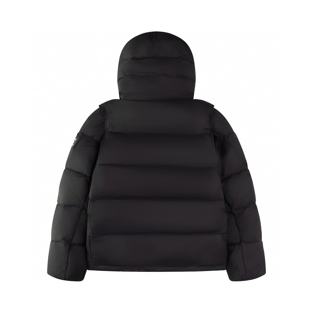 Burberry Male Vest Polyester Black Hooded S-xxl