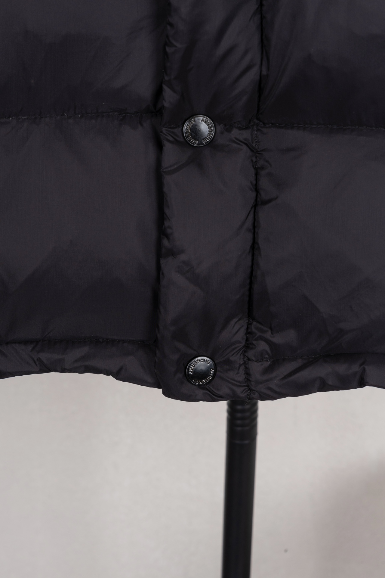 Burberry Male Vest Polyester Black Hooded S-xxl