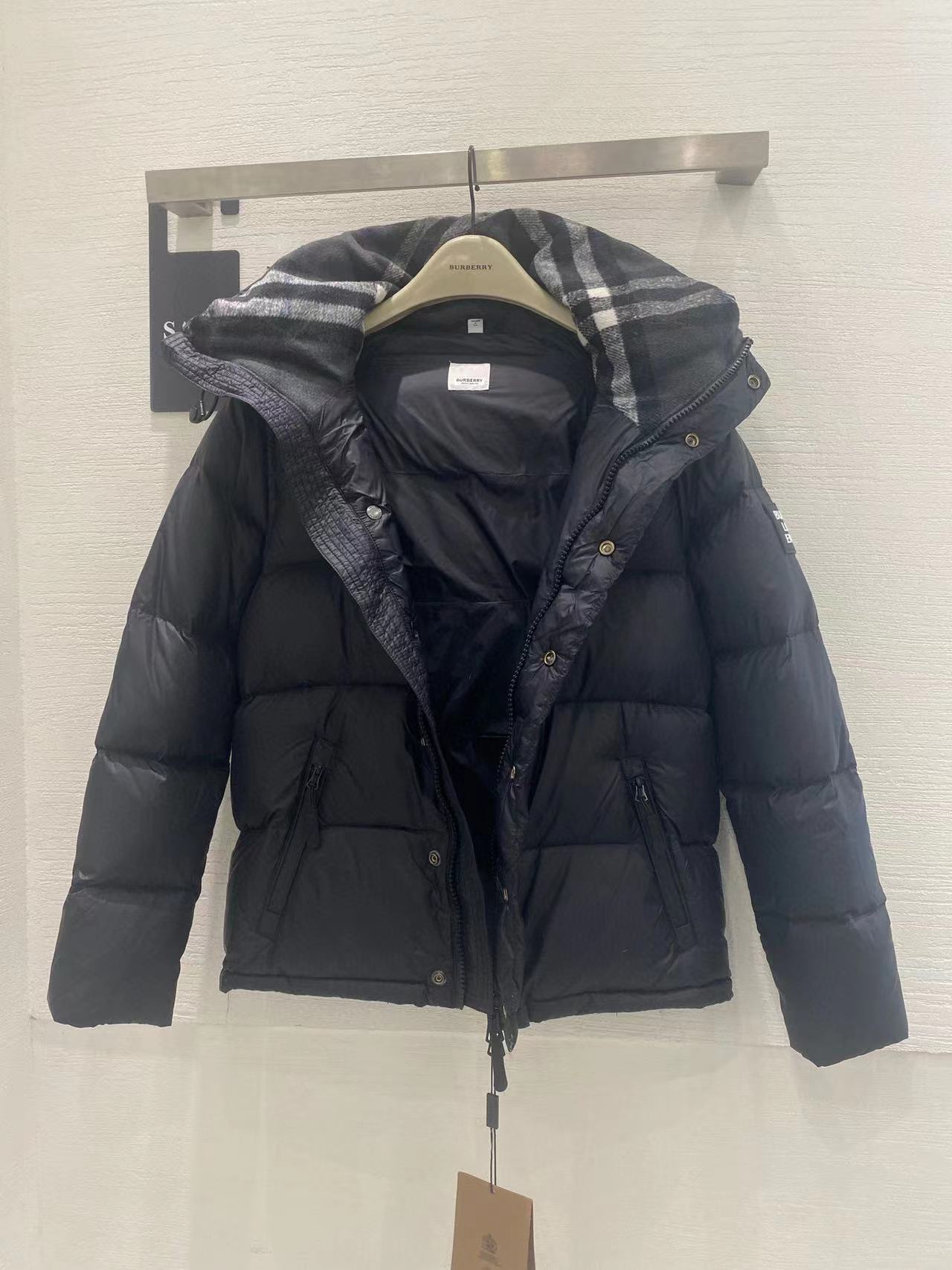 Burberry Vest Black Hooded S-xl