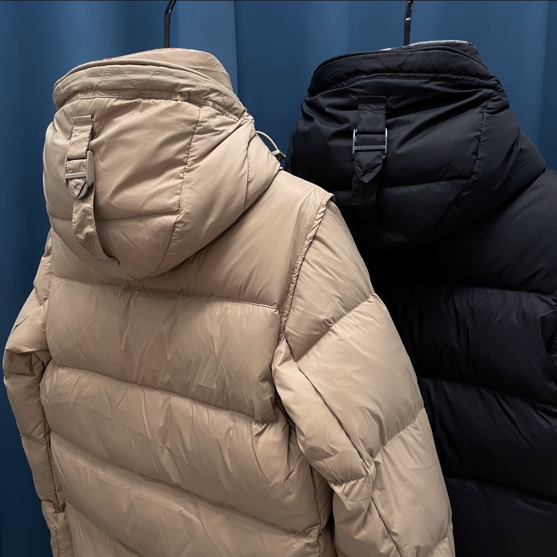 Burberry Couple Vest Cashmere Black Hooded L