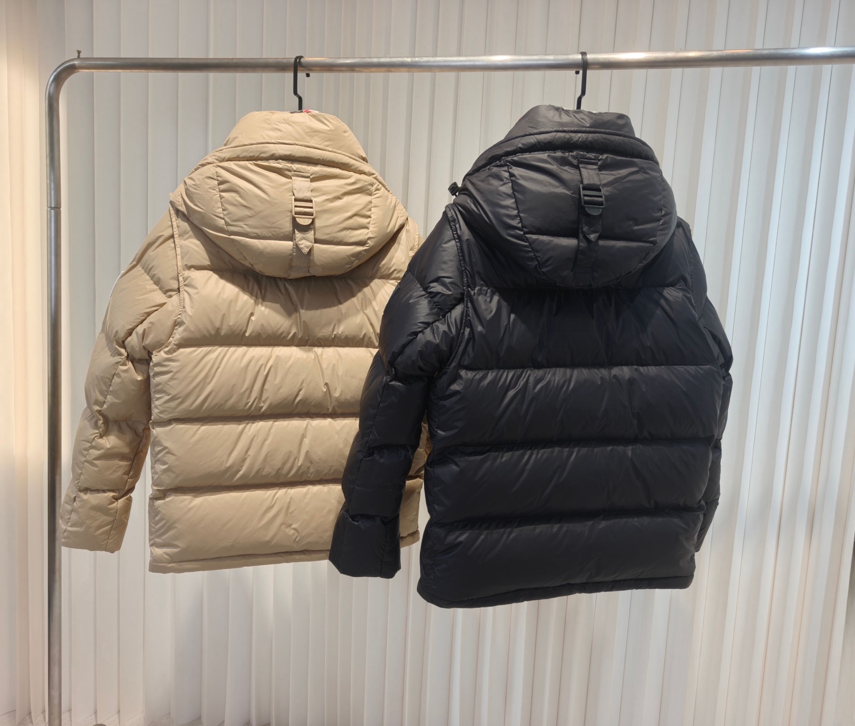 Burberry Couple Down Jacket Cotton Black Hooded S-xxl