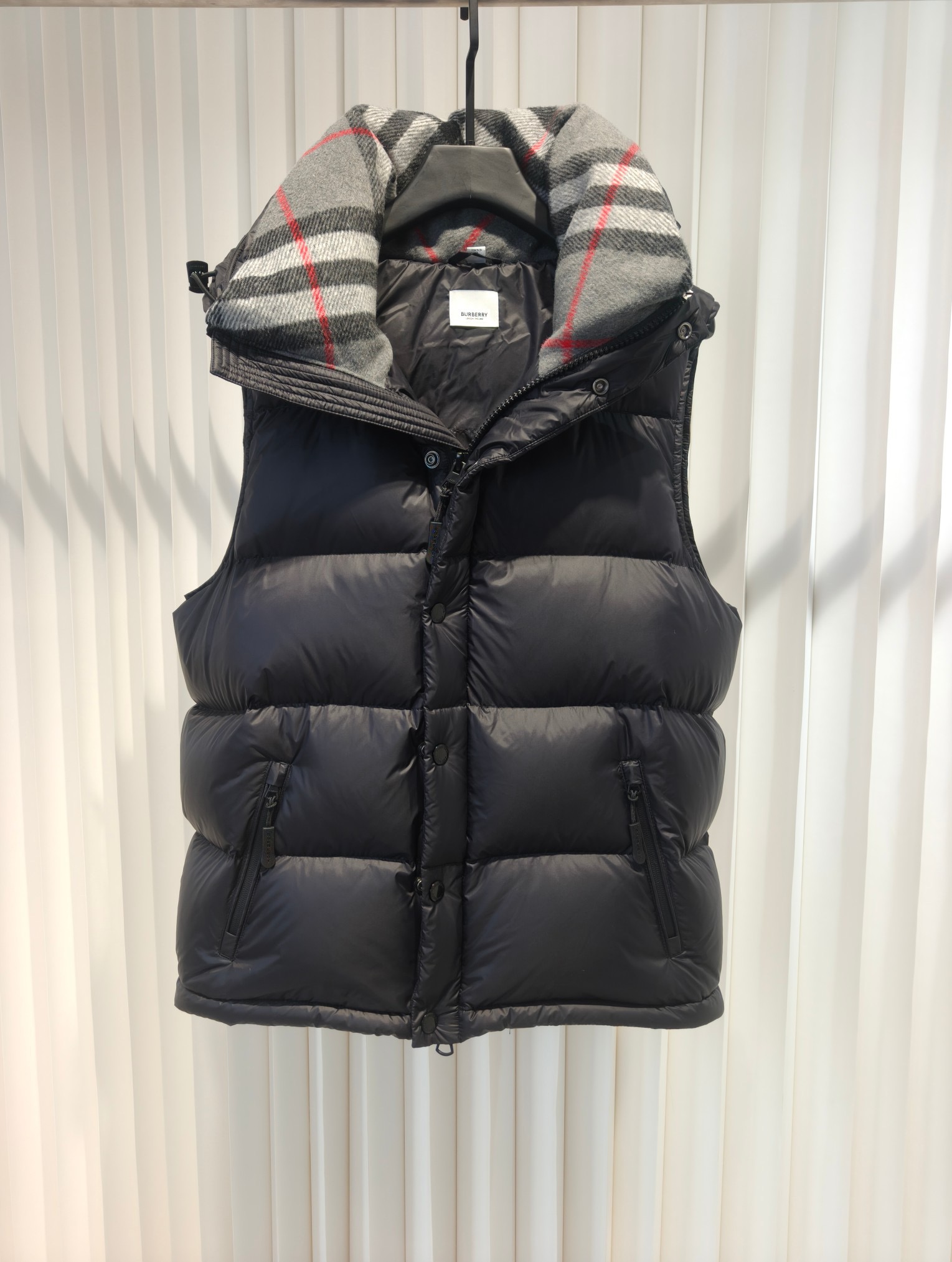 Burberry Couple Down Jacket Cotton Black Hooded S-xxl