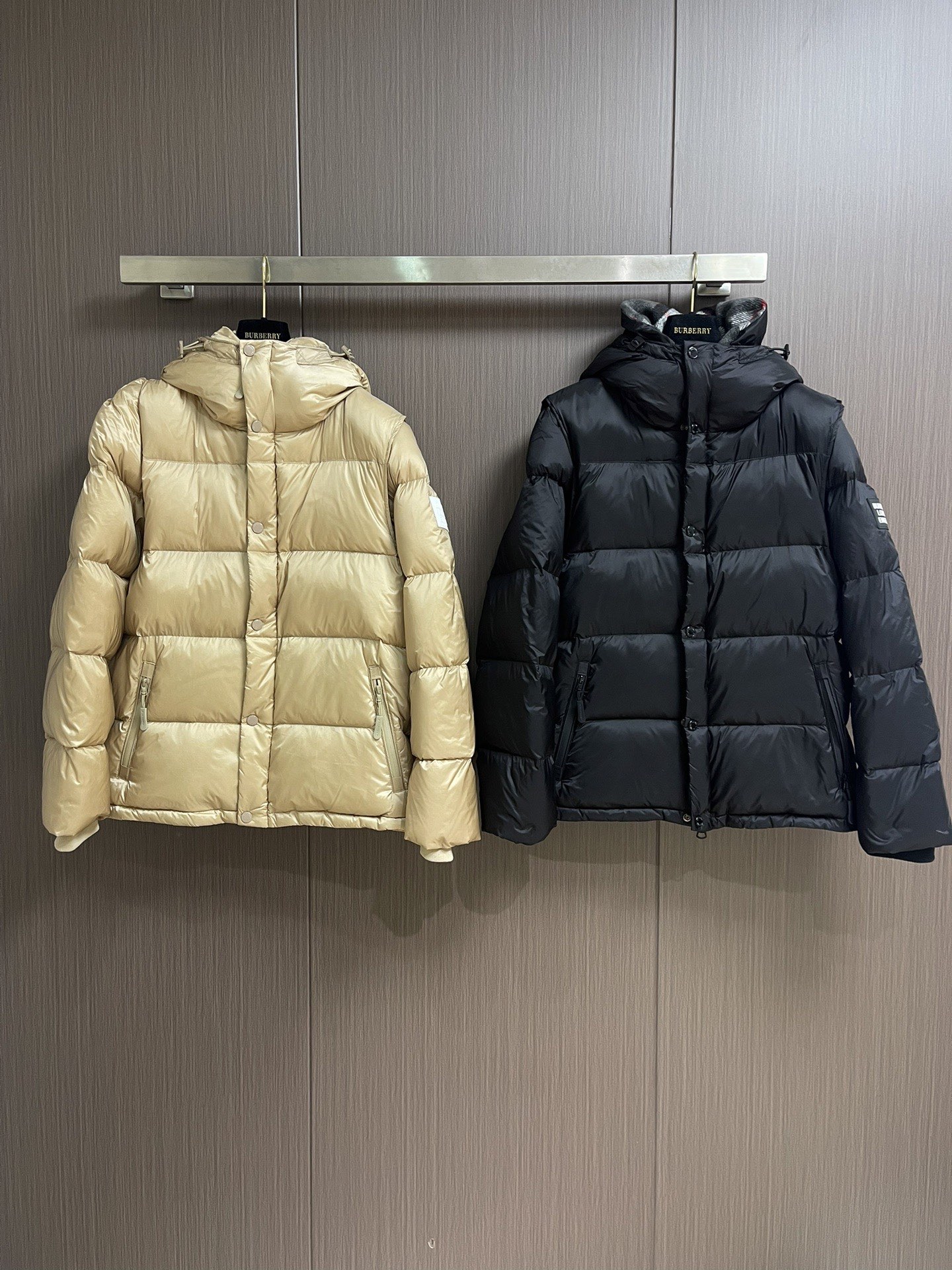 Burberry Couple Vest Cashmere Black Hooded S-m-l-xl-xxl