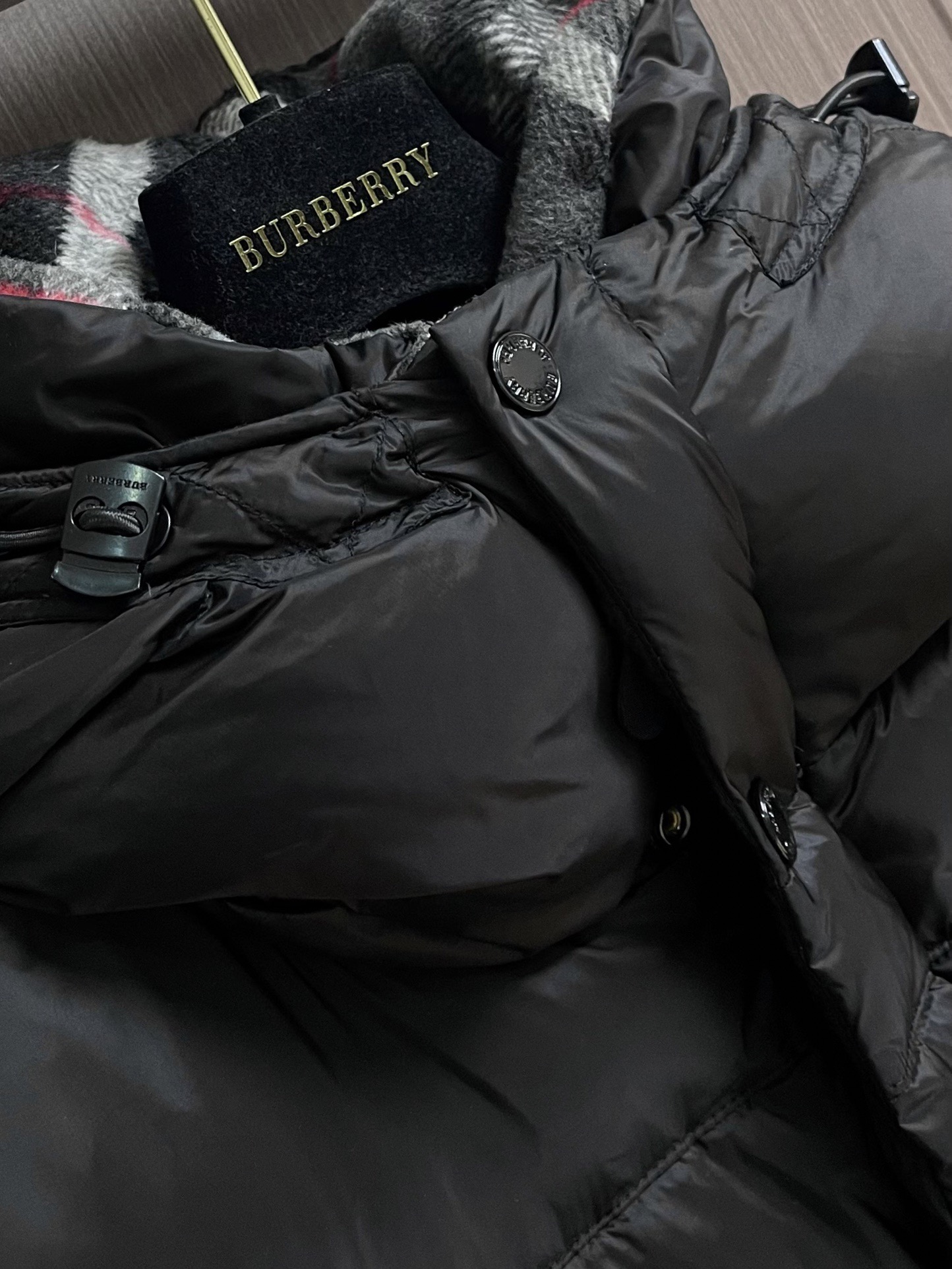 Burberry Couple Vest Cashmere Black Hooded S-m-l-xl-xxl