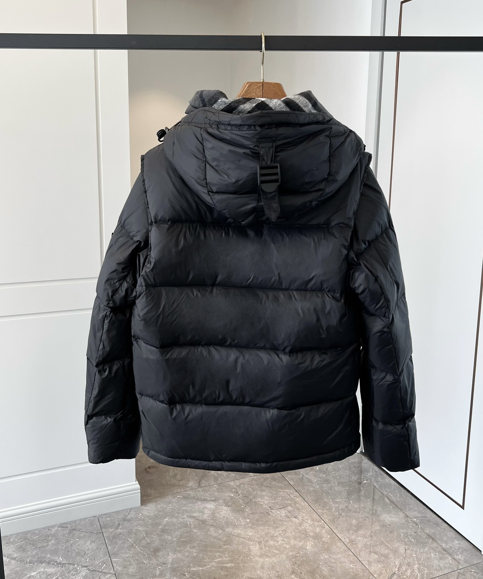 Burberry Vest Black Hooded S-xl