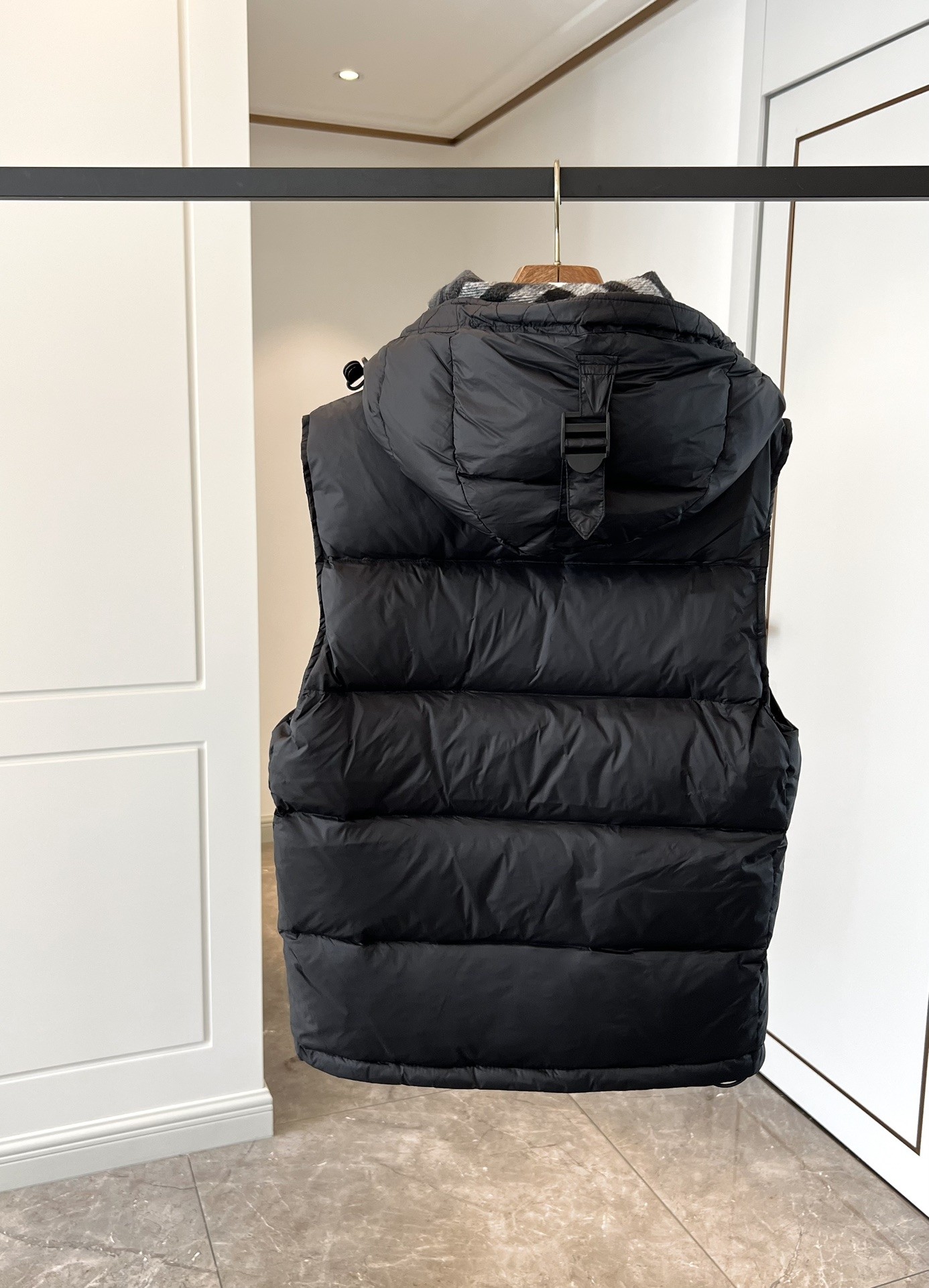Burberry Vest Black Hooded S-xl