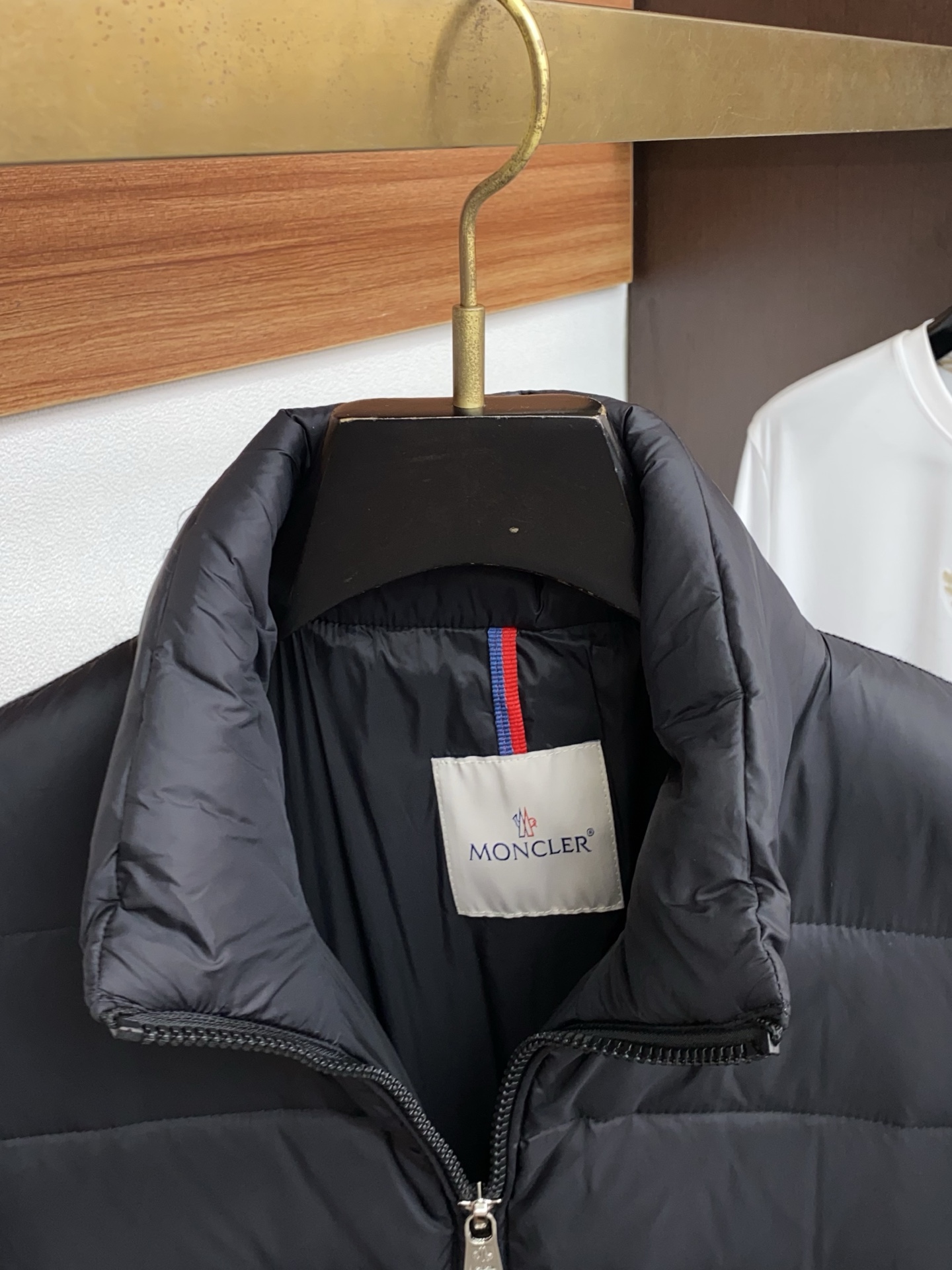 Moncler Down Jacket Knitted Hooded M-l