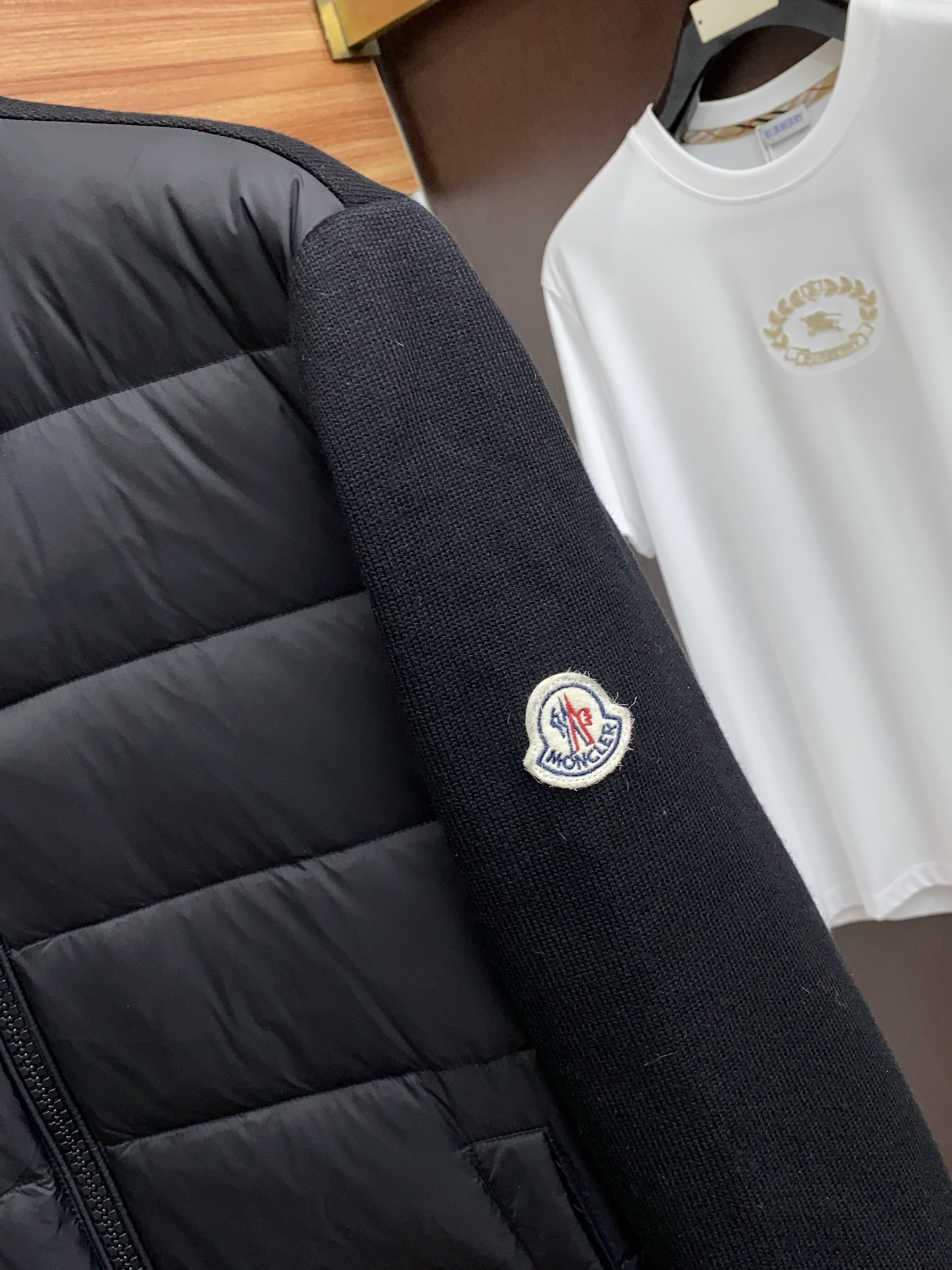 Moncler Male Down Jacket White Duck Down Hooded M-l-xl