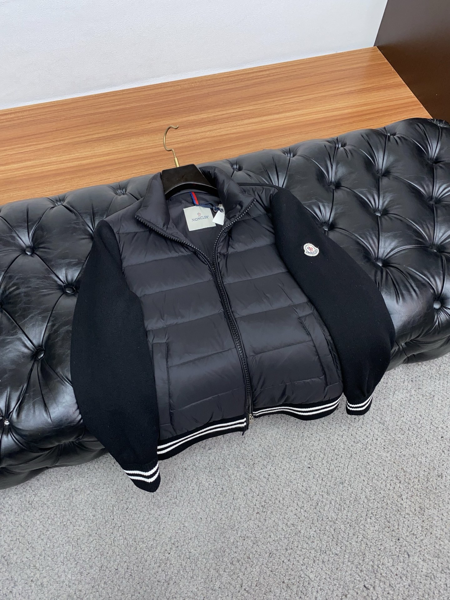 Moncler Male Down Jacket White Duck Down Hooded M-l-xl