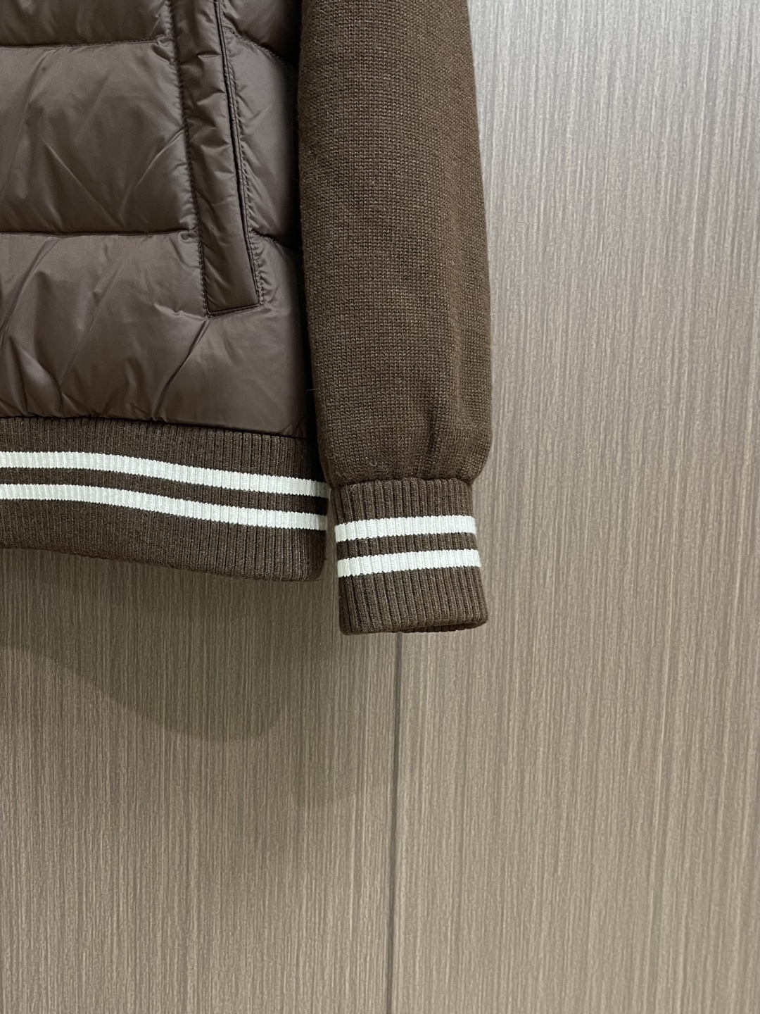 Moncler Couple Down Jacket Knitted M-l