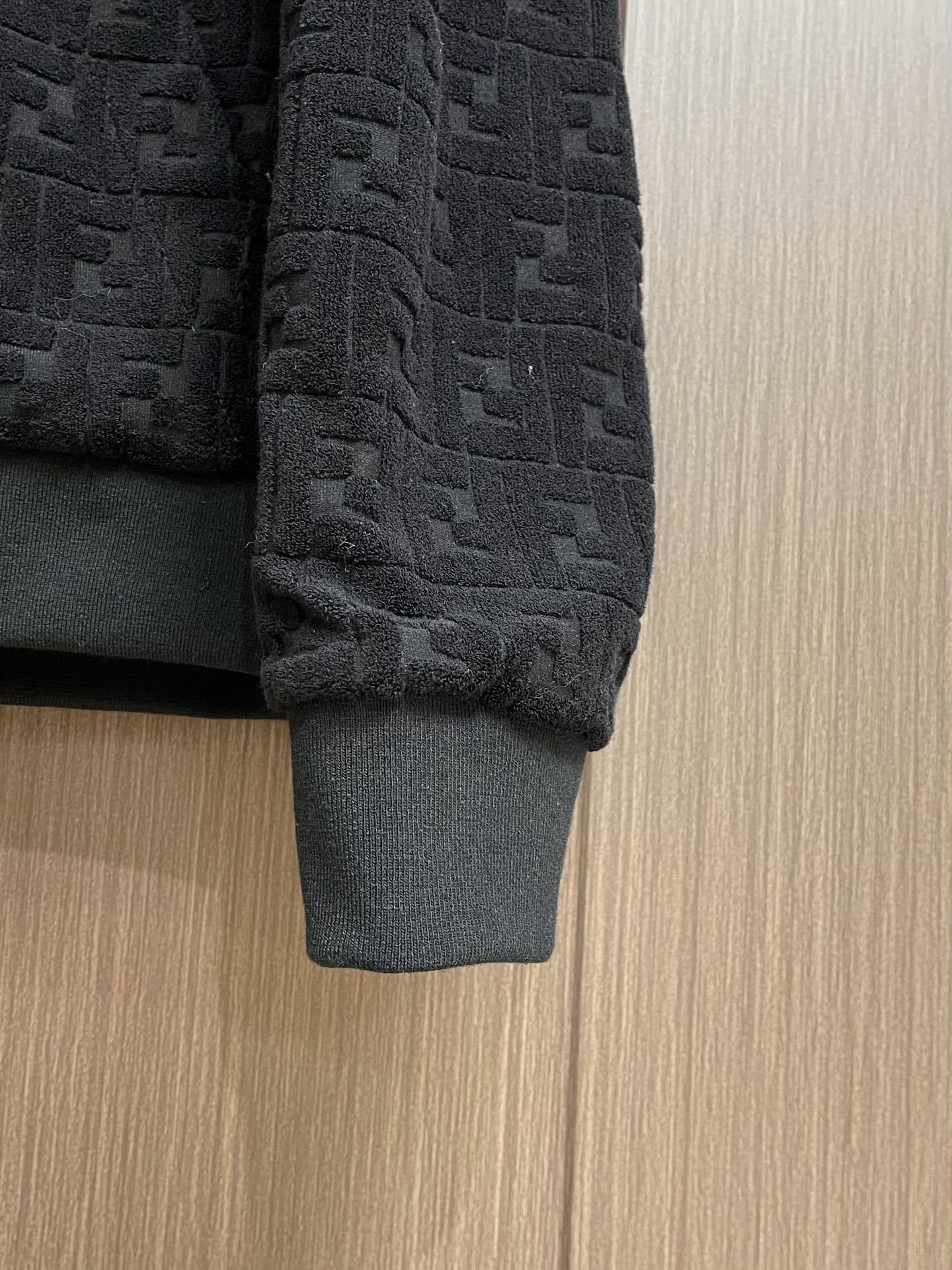 Fendi Hoodie Cotton Black Hooded S-xl