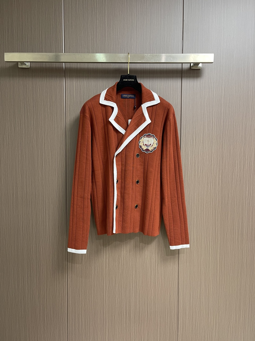 Louis Vuitton Couple Basic Clothing Wool White S-m-l-xl