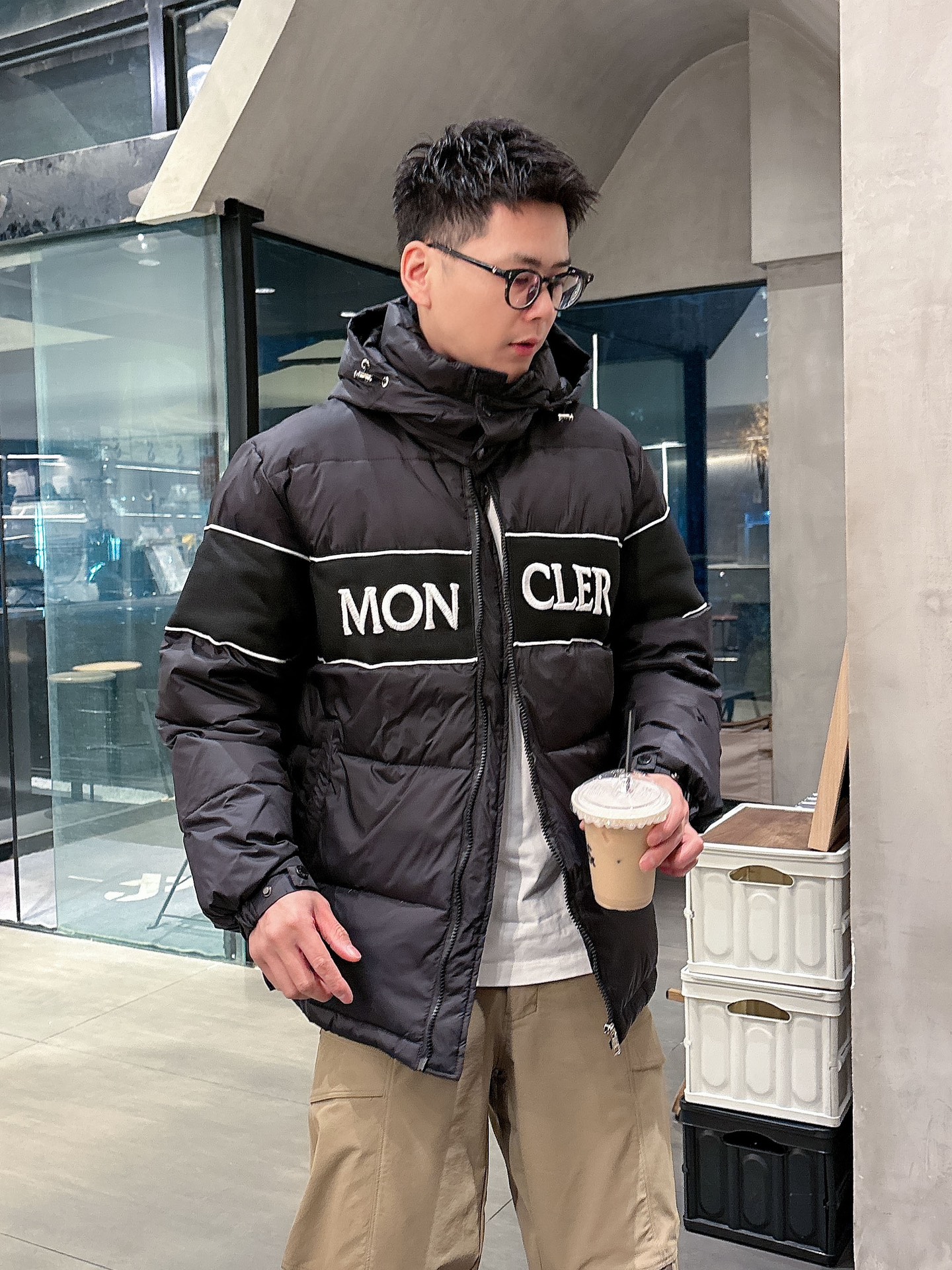 Moncler Couple Down Jacket Goose Down M-l-xl
