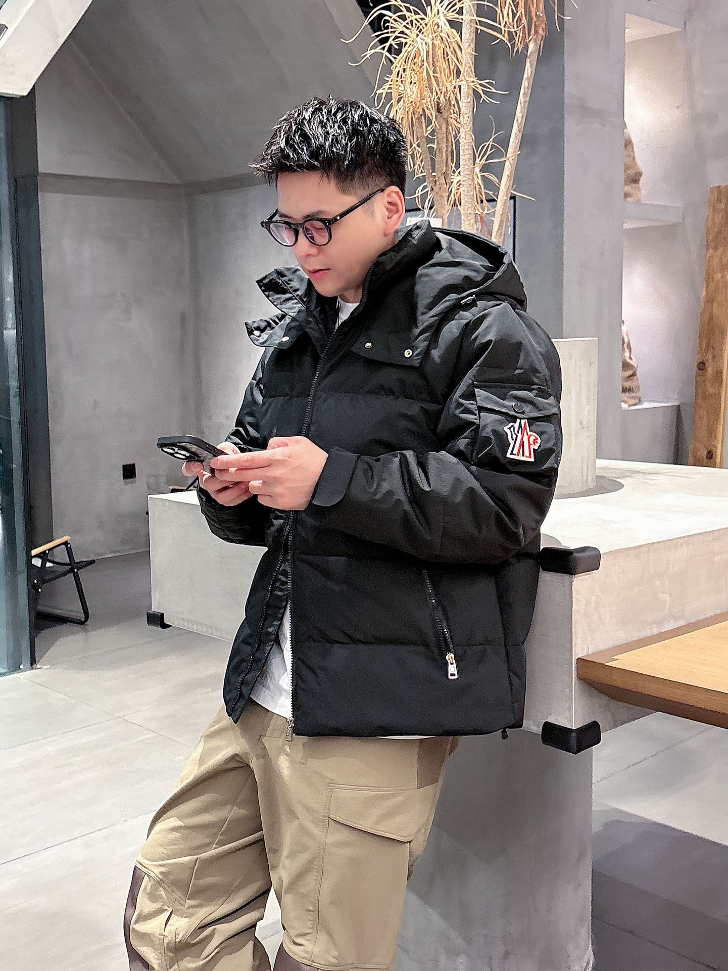 Moncler Couple Down Jacket Goose Down M-l-xl