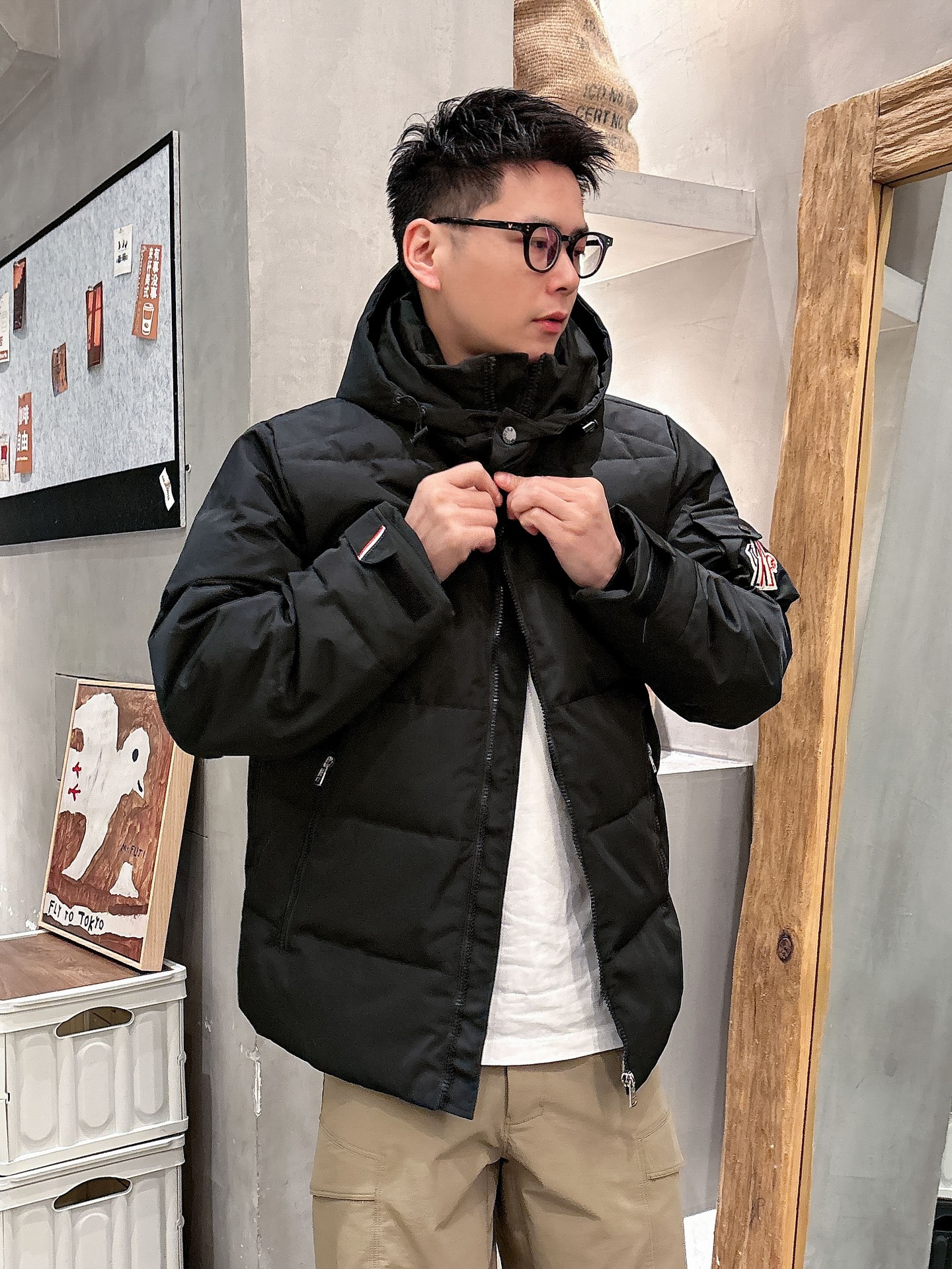 Moncler Couple Down Jacket Goose Down M-l-xl