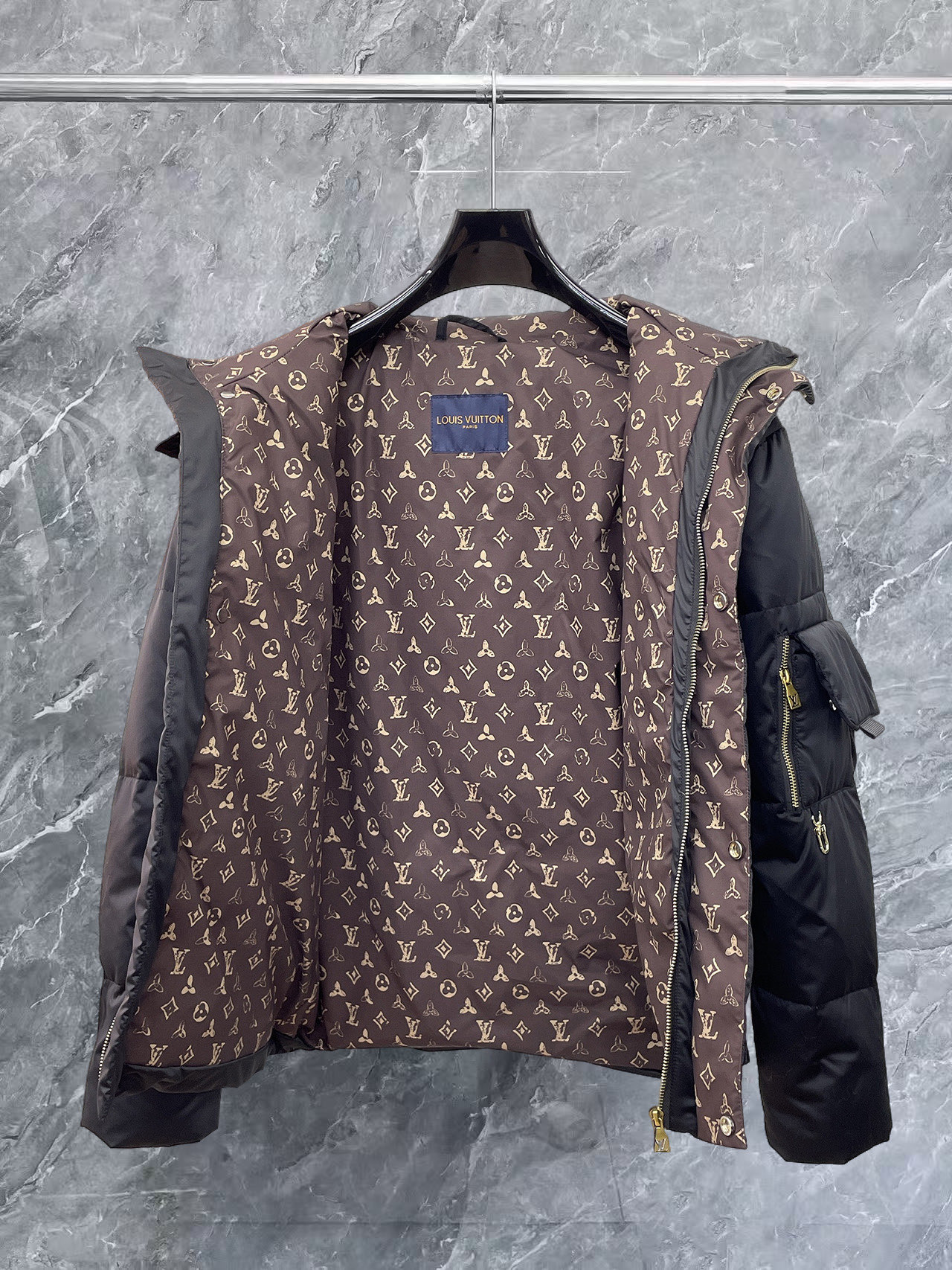 Louis Vuitton Couple Down Jacket Goose Down M-l-xl