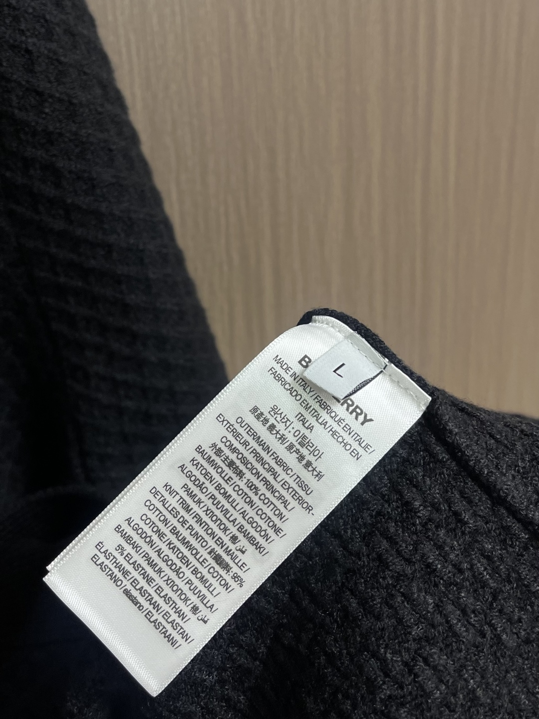 Burberry Basic Clothing Wool Loose Fit S-m-l-xl-xxl-xxxl