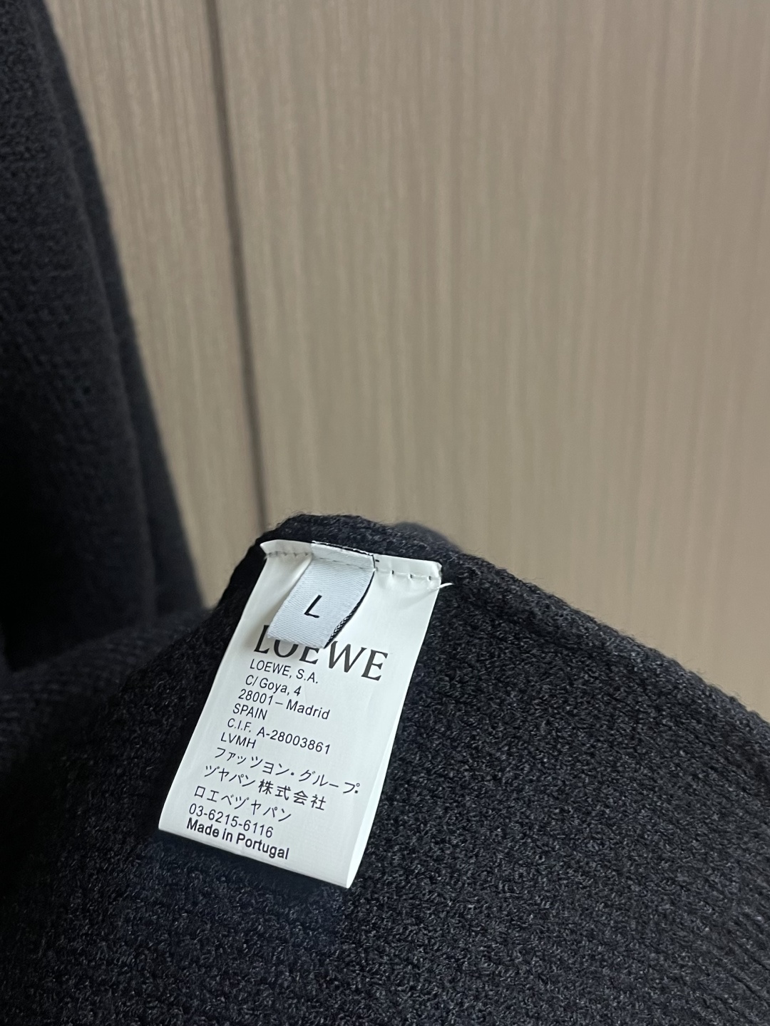 Loewe Basic Clothing Wool Loose Fit S-m-l-xl-xxl-xxxl