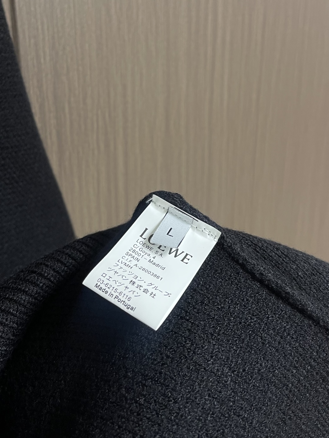 Loewe Basic Clothing Wool Loose Fit S-m-l-xl-xxl-xxxl