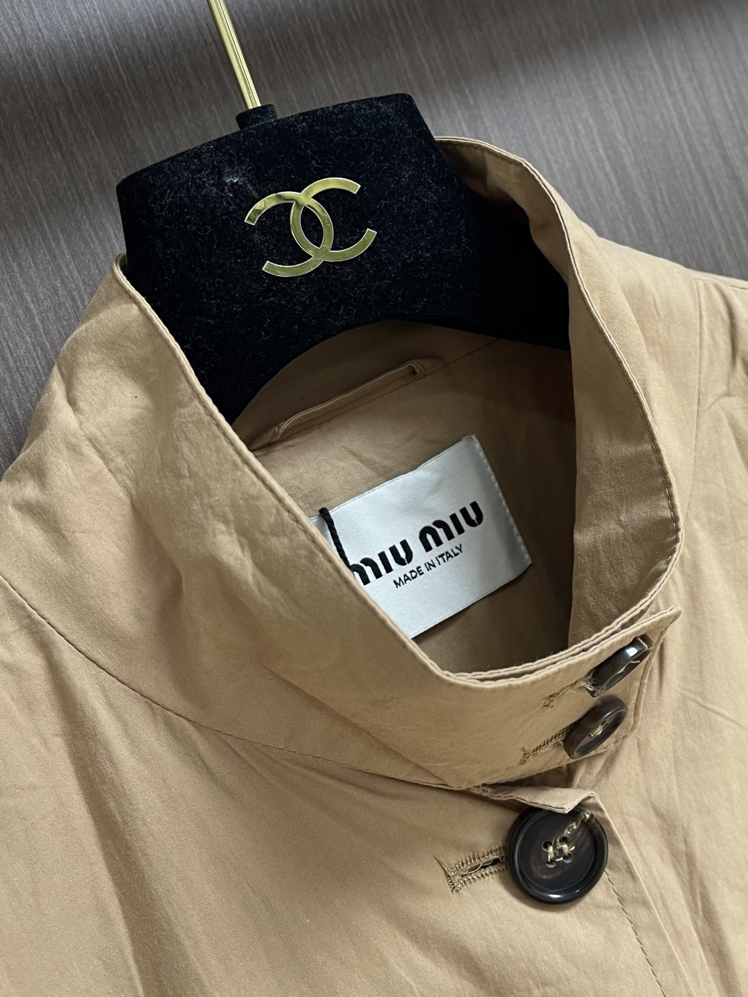 Miu Miu Couple Jacket Cotton Loose Fit S-m-l