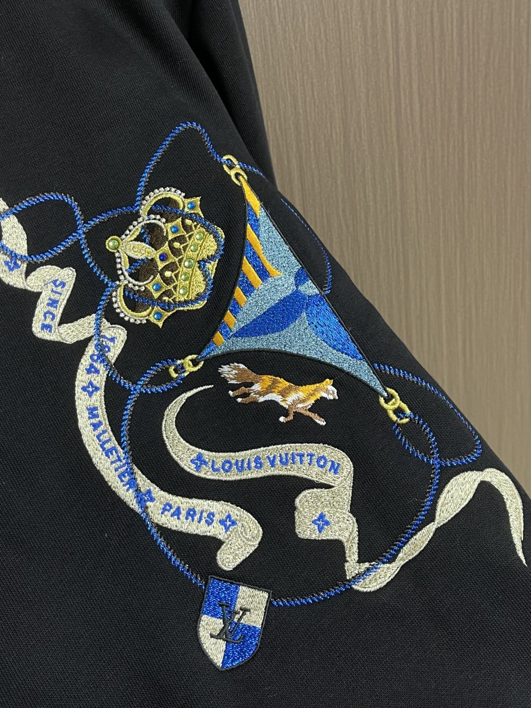 Louis Vuitton Couple Hoodie Cotton Loose Fit S-m-l-xl