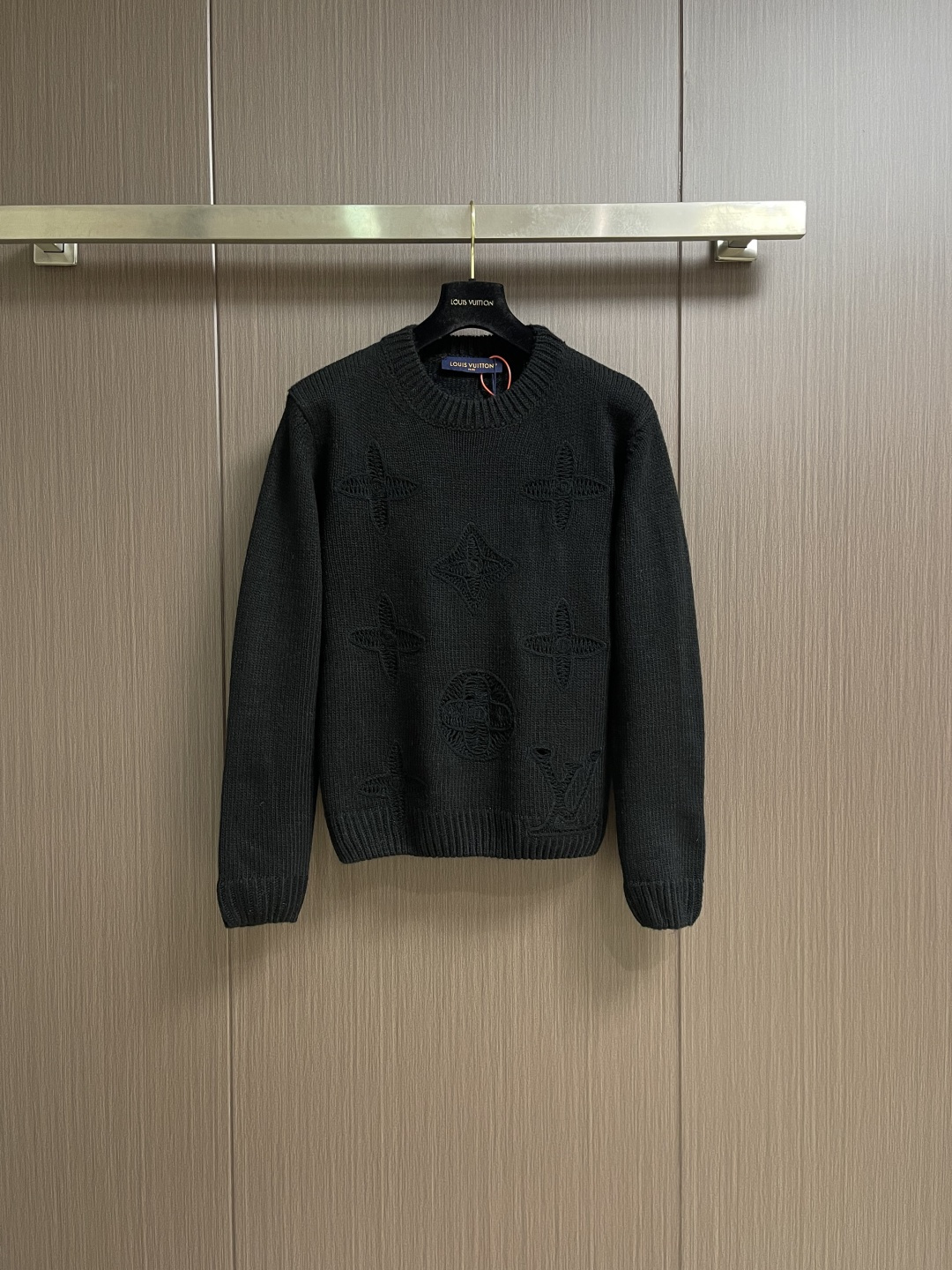 Louis Vuitton Basic Clothing Wool Black S-m-l-xl