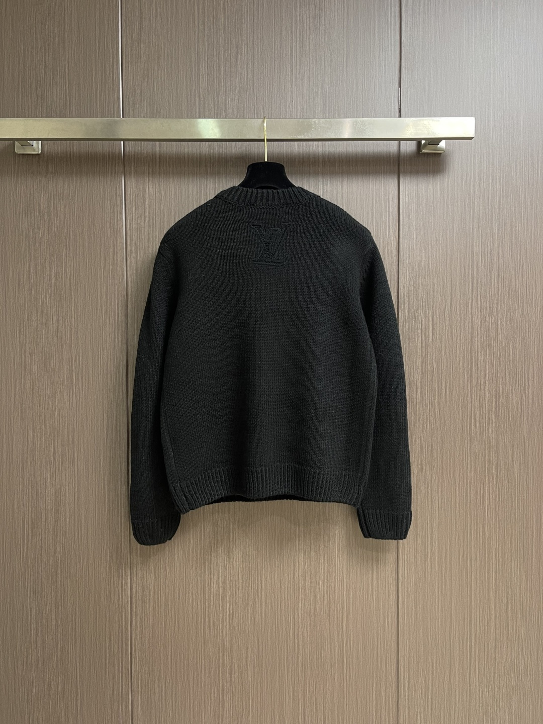 Louis Vuitton Basic Clothing Wool Black S-m-l-xl