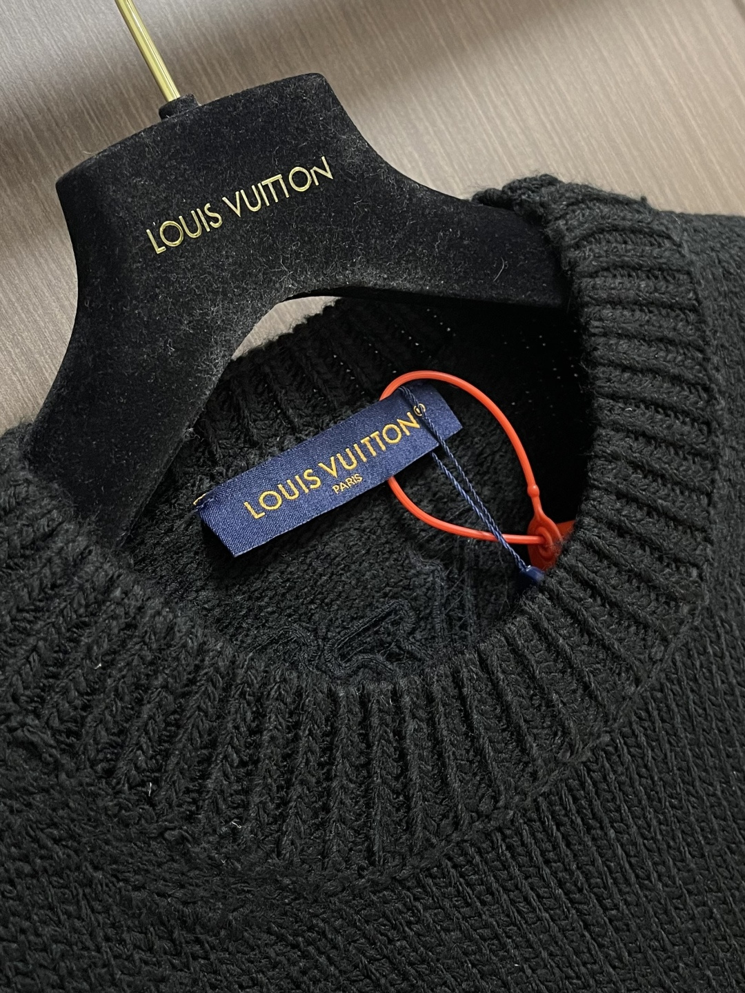 Louis Vuitton Basic Clothing Wool Black S-m-l-xl