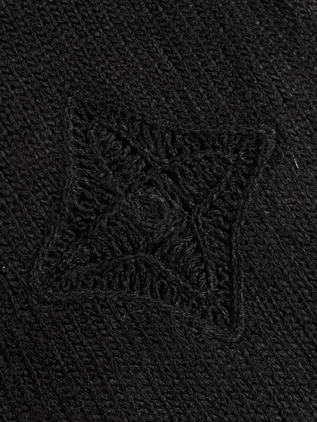 Louis Vuitton Basic Clothing Wool Black S-m-l-xl