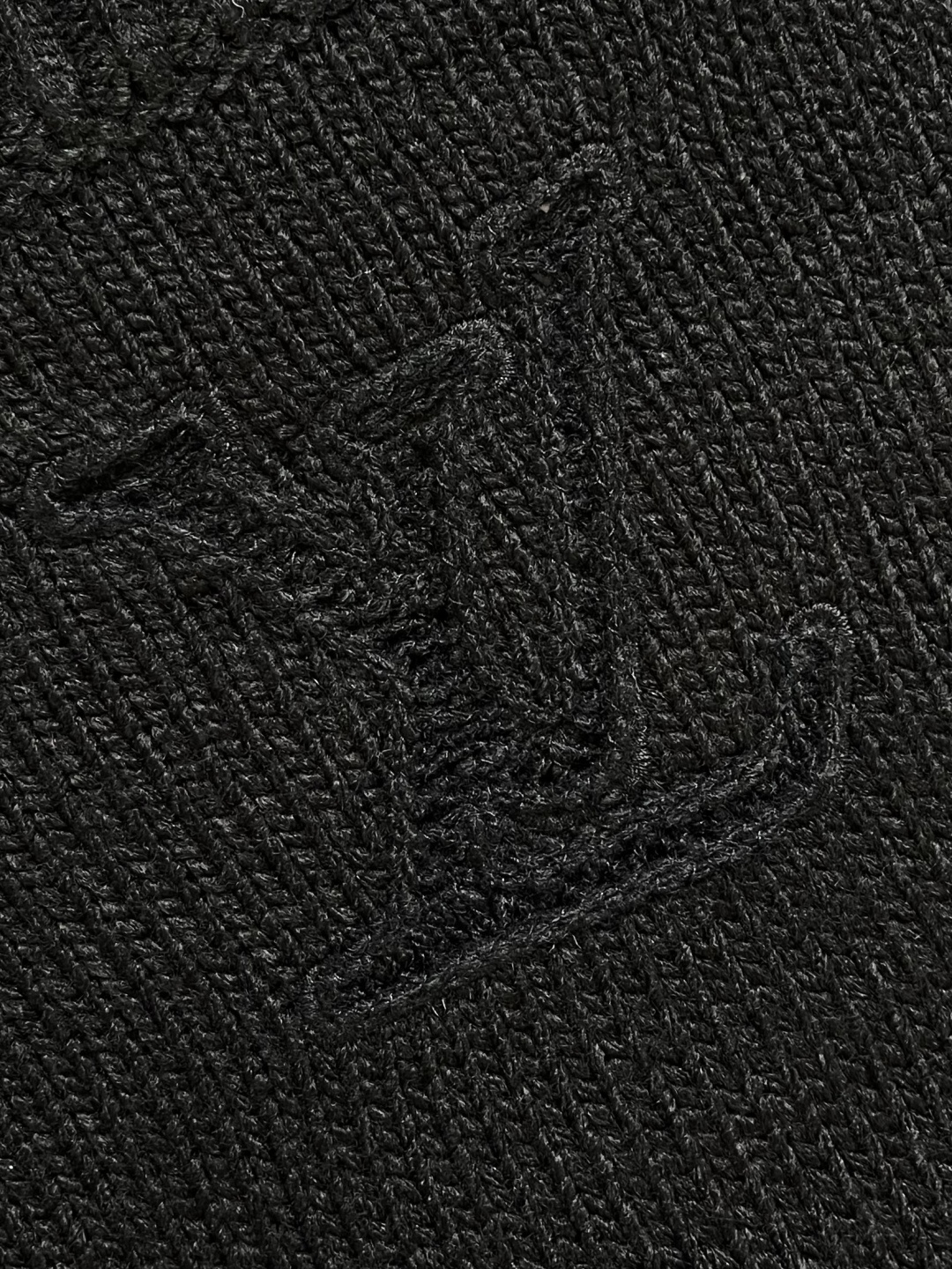 Louis Vuitton Basic Clothing Wool Black S-m-l-xl