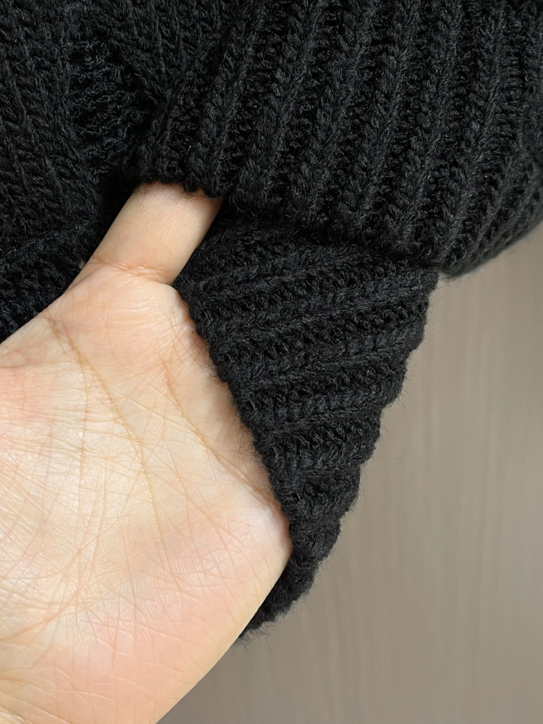 Louis Vuitton Basic Clothing Wool Black S-m-l-xl